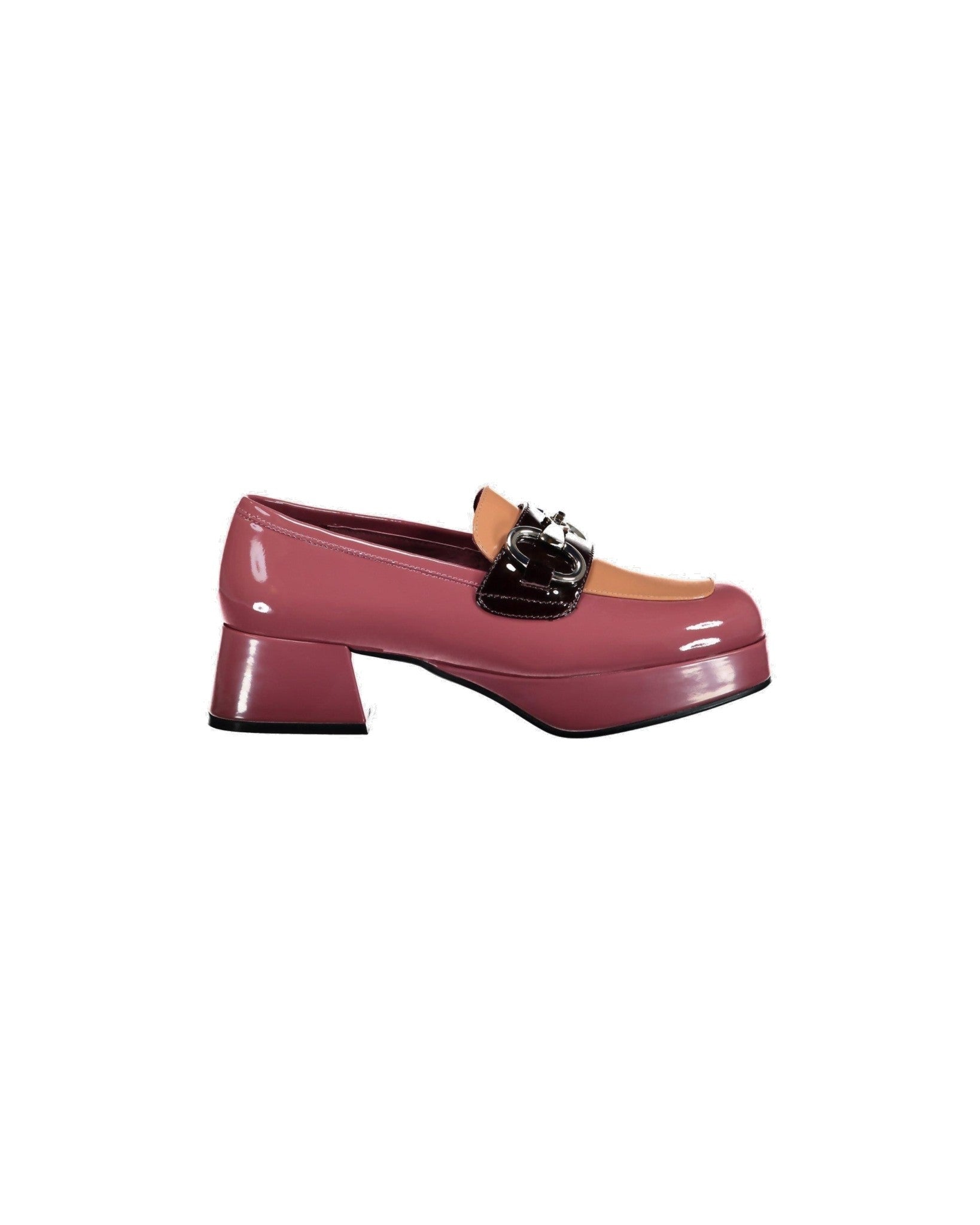 Jeffrey Campbell Student-2 dark red patent leather moccasin – lemlò