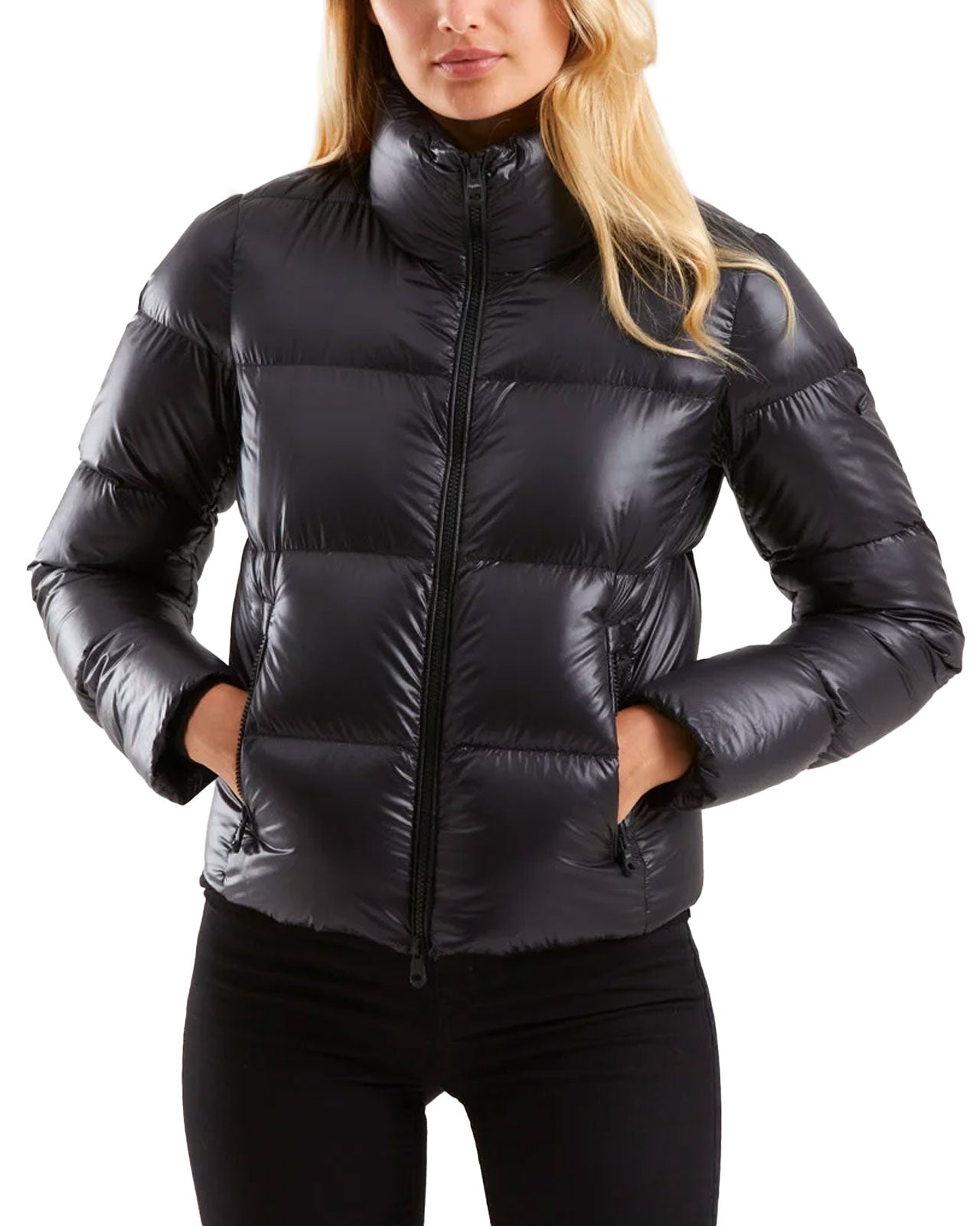 Refrigiwear Piumino corto Ellis nero1