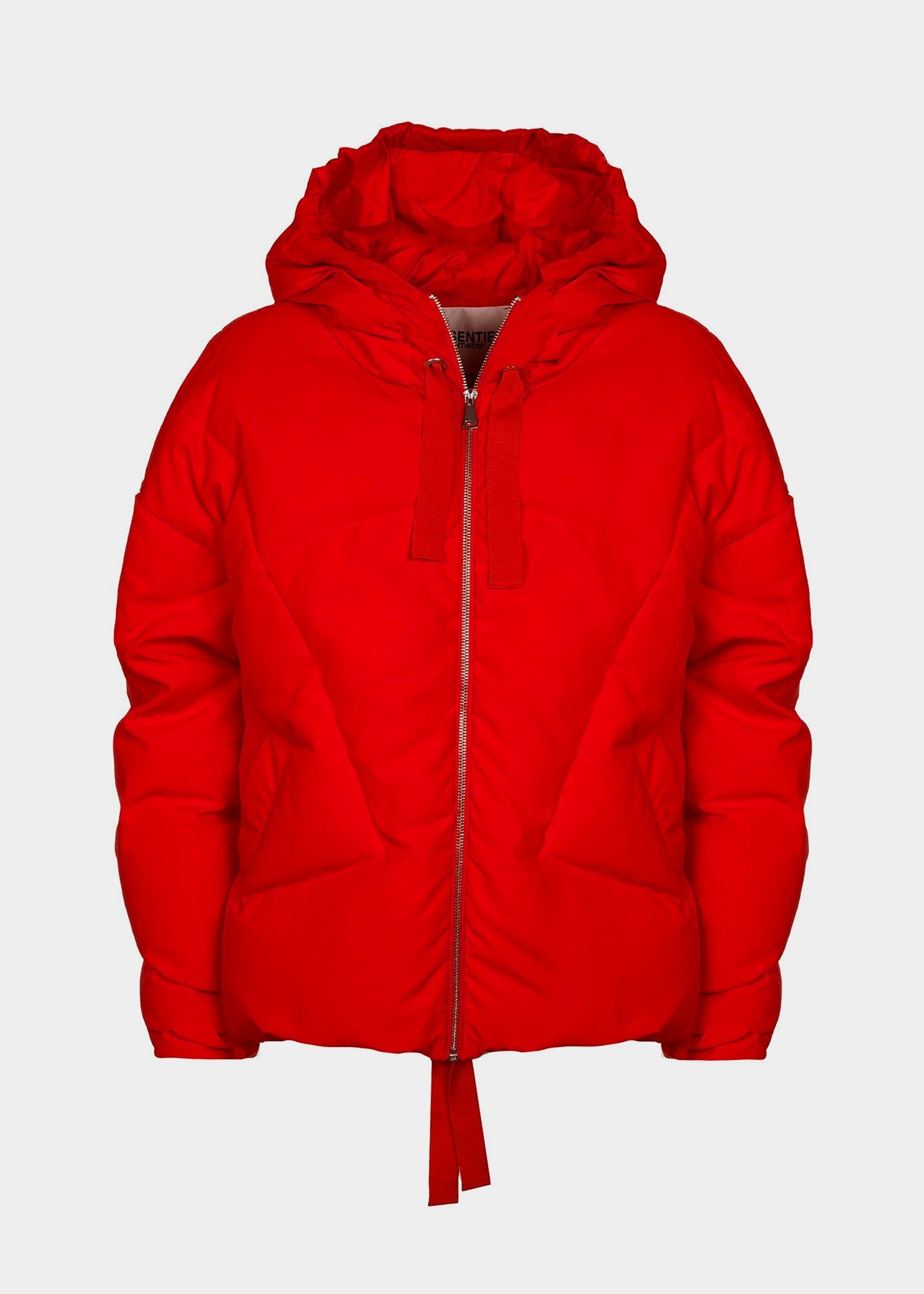 Essentiel Antwerp Piumino impermeabile Red Down rosso – lemlò