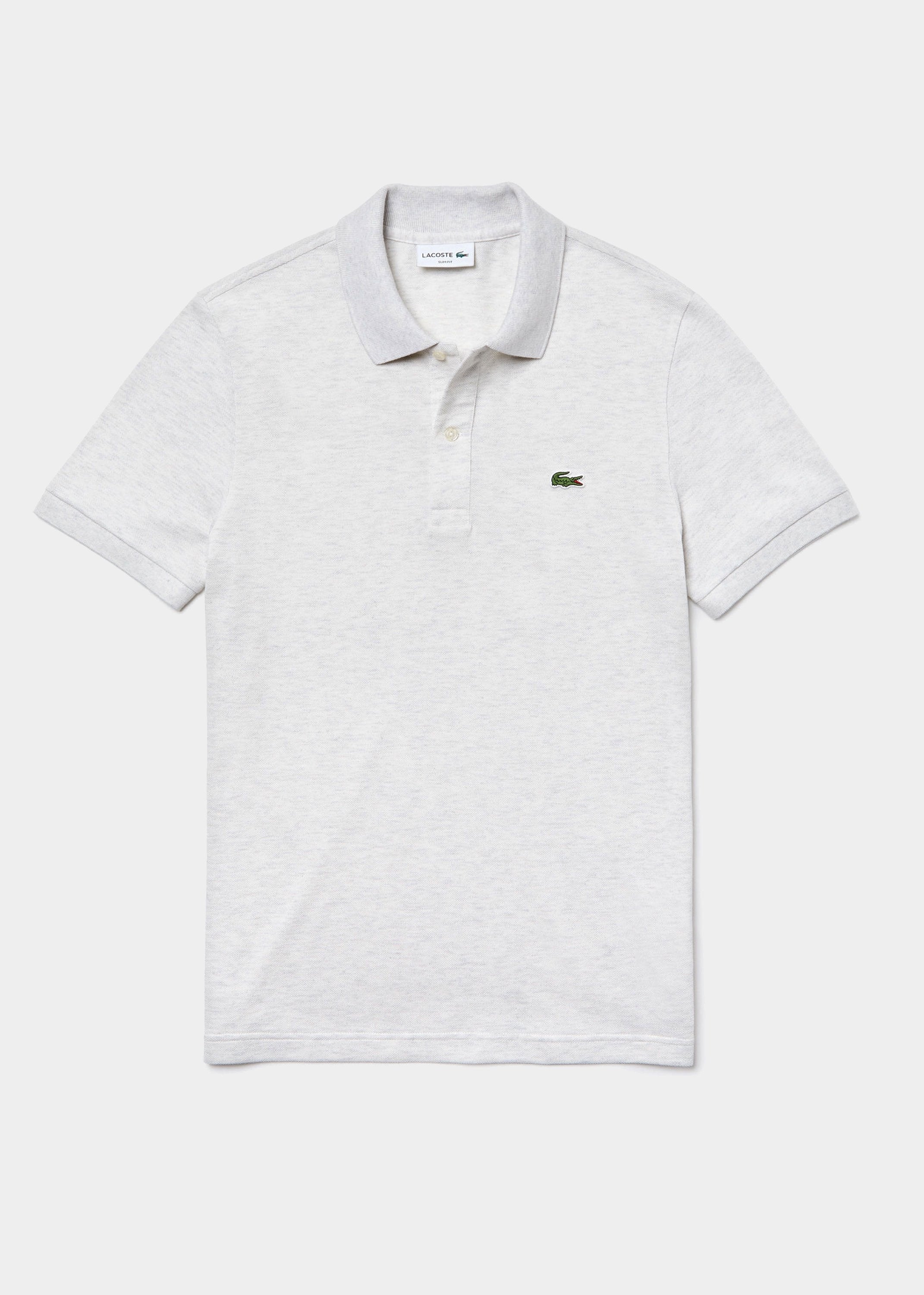 Polo lacoste grigia top