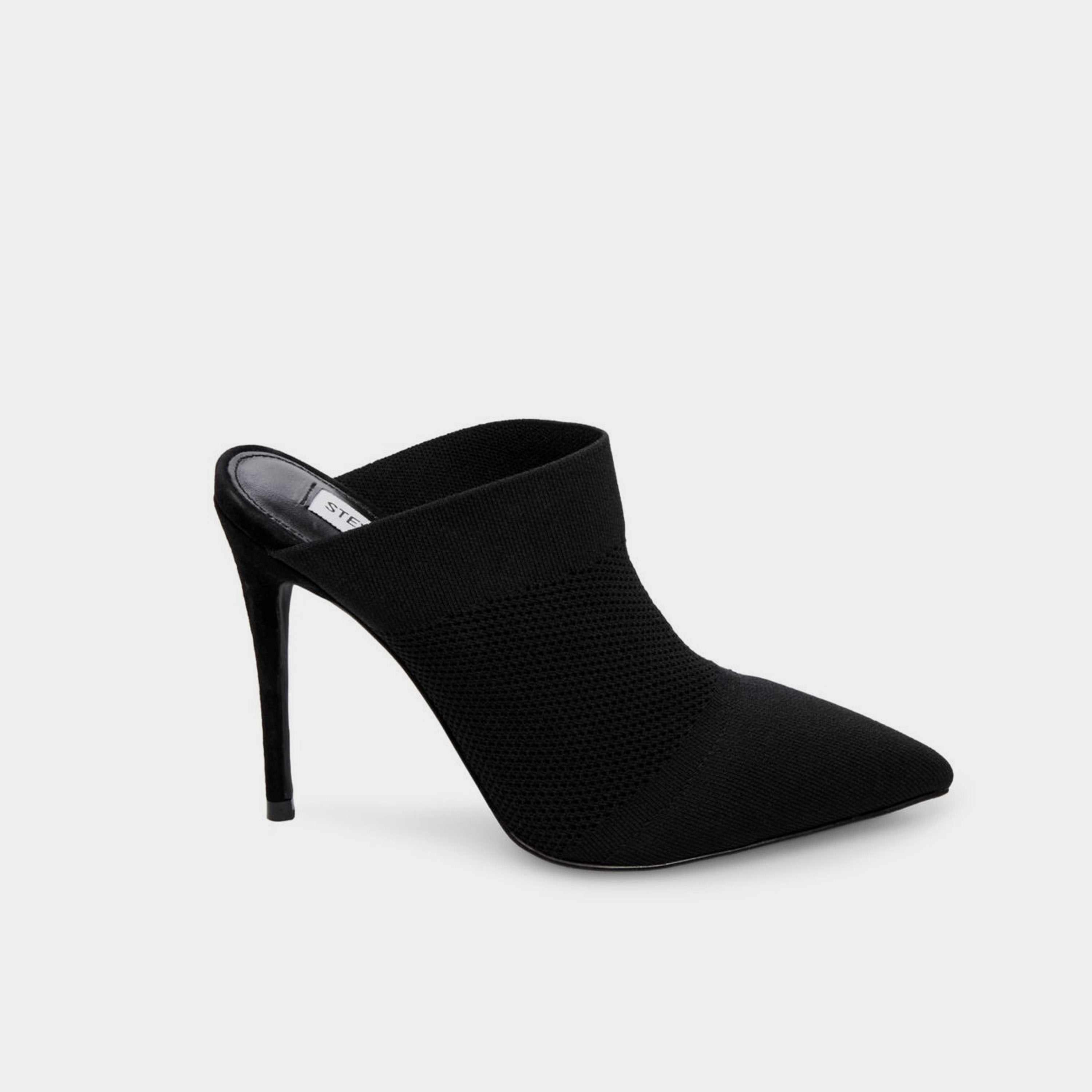 Steve Madden Sabot Drastic tessuto stretch nero