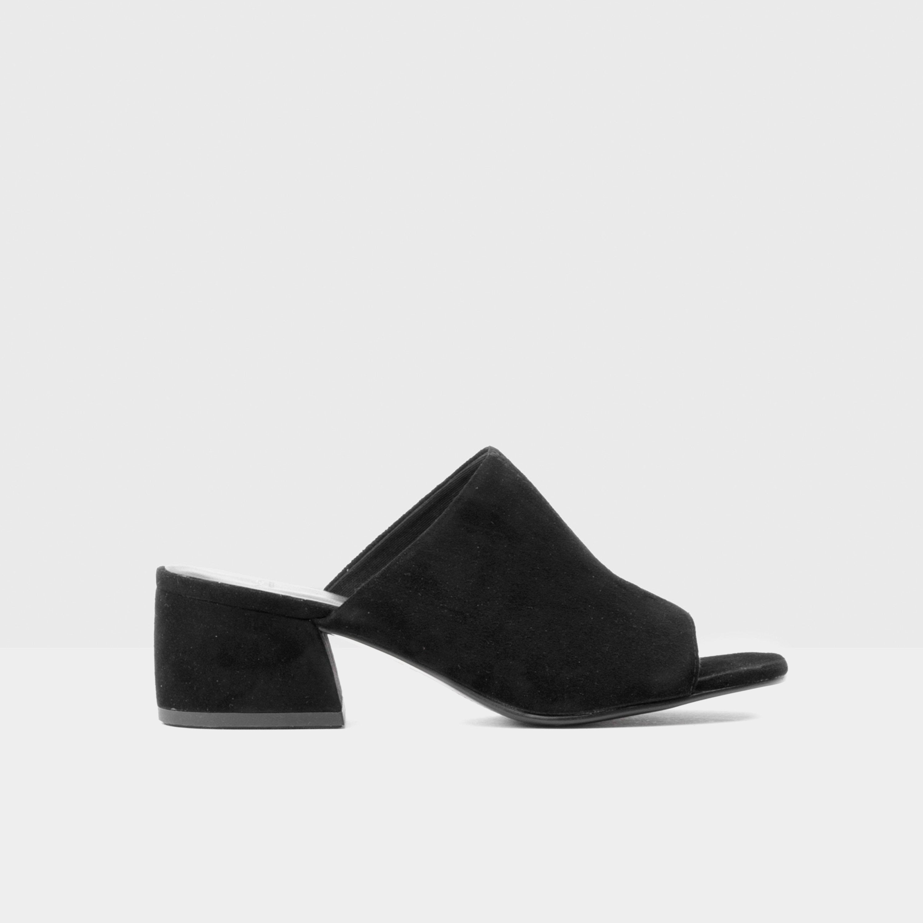 Vagabond Sabot Elena camoscio nero – lemlò