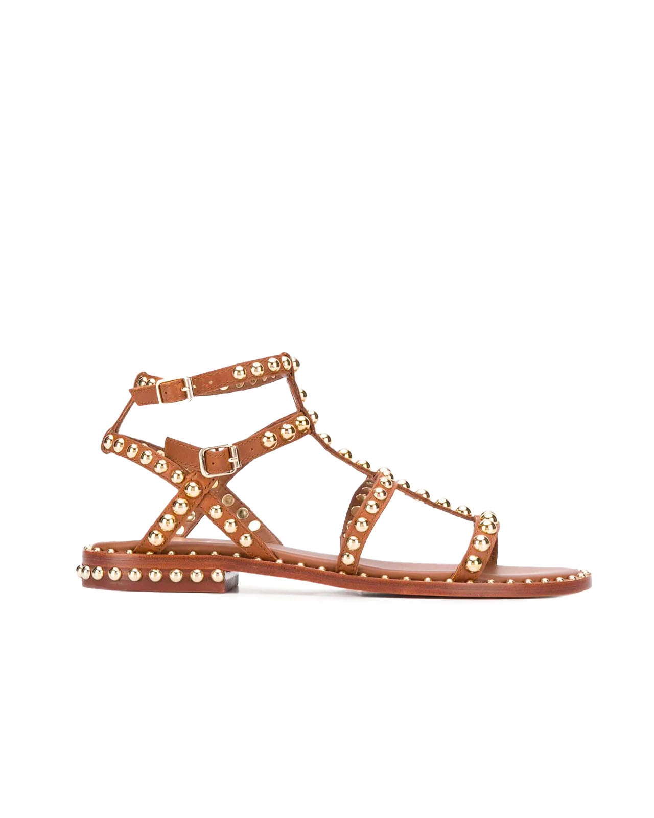 Sandali Donna Soul Naturalizer Brielle T-Strap Borchie Pelle Malva Suola Memory Foam - Foto 1