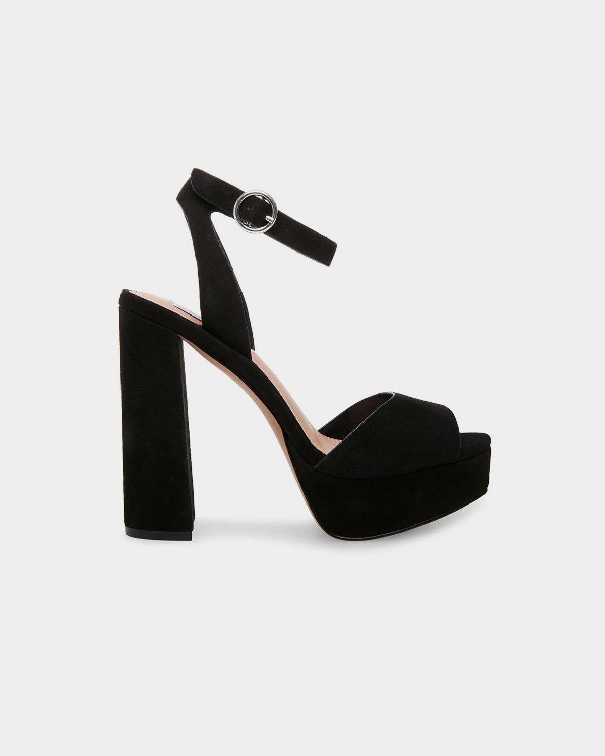 SANDALI NERI CON tacco realizzati in ecopelle Pirjo nero EUR 29,78 SANDALI NERI CON tacco realizzati in ecopelle Pirjo nero EUR 29,78