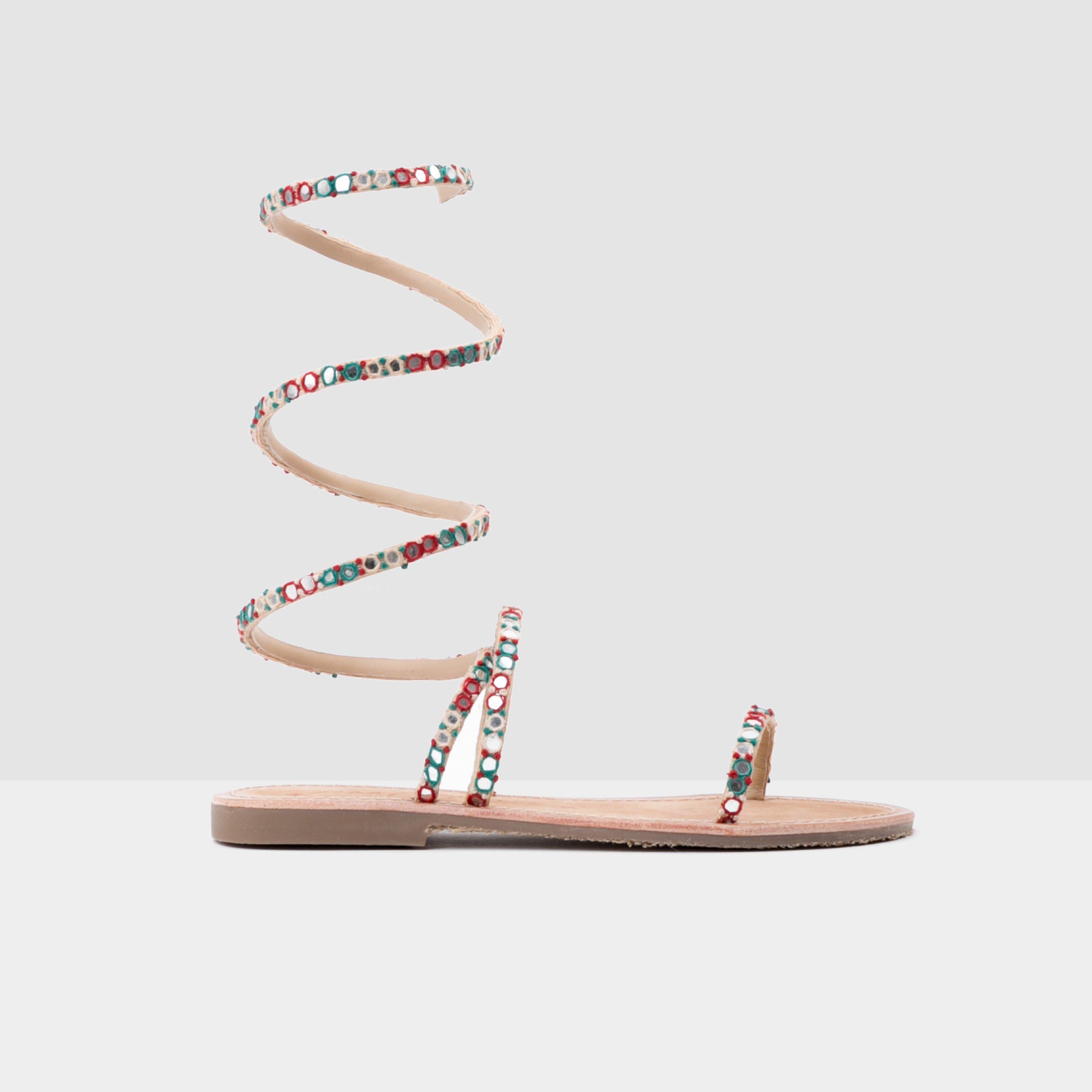 Free People Multicolor Havana Gladiator Embellished sandal