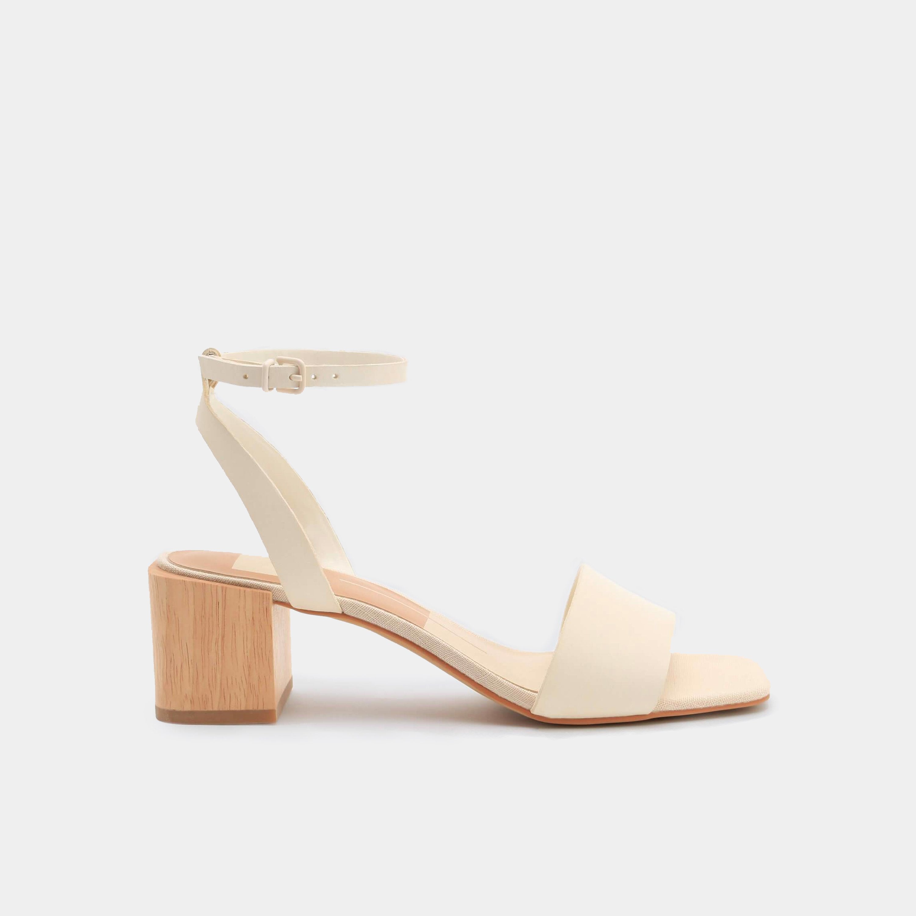 Dolce Vita Zarita Off White leather sandal leml