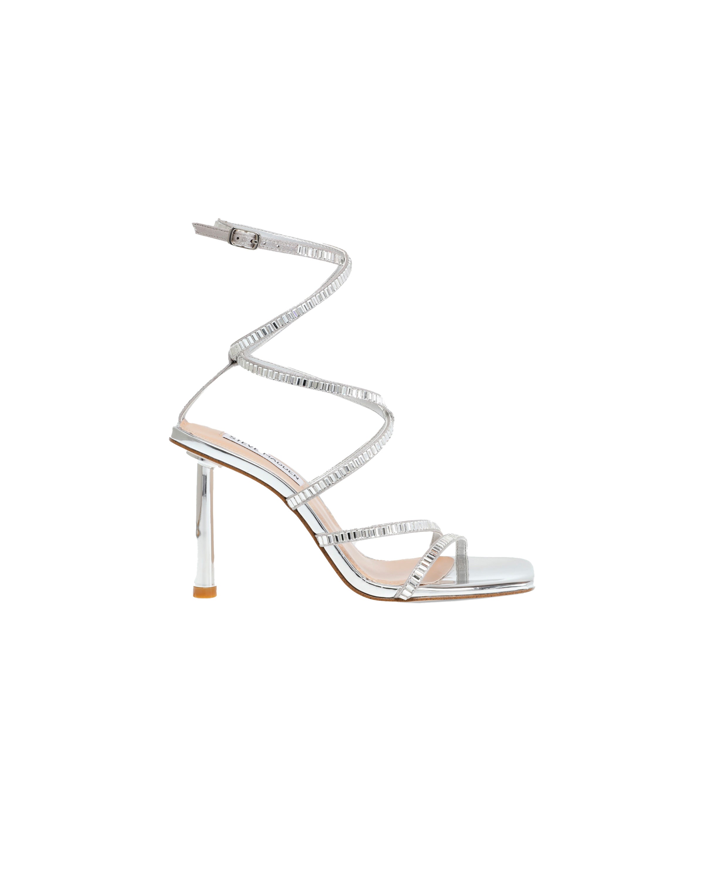 Steve Madden Sandalo con tacco Elegance argento