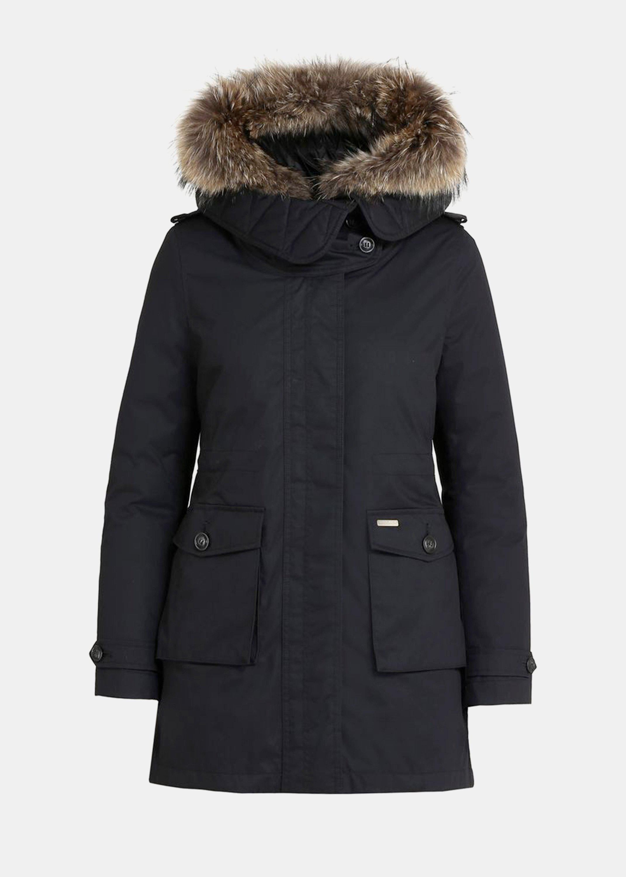 Woolrich Scarlett Parka W s black nylon lemlo