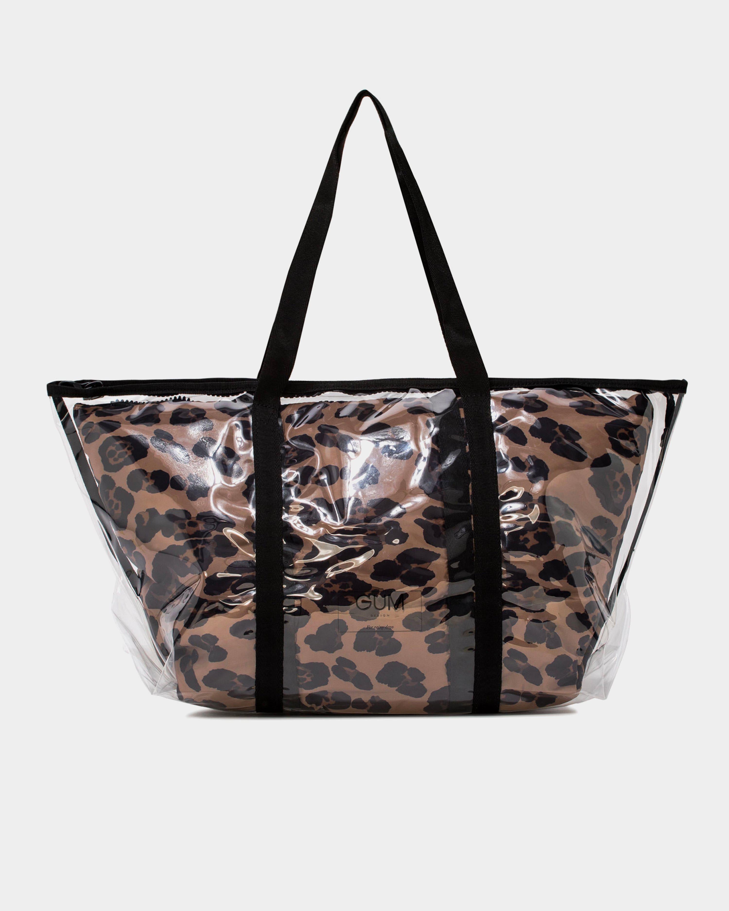 Gum Large Seasonless Leopard Shopper