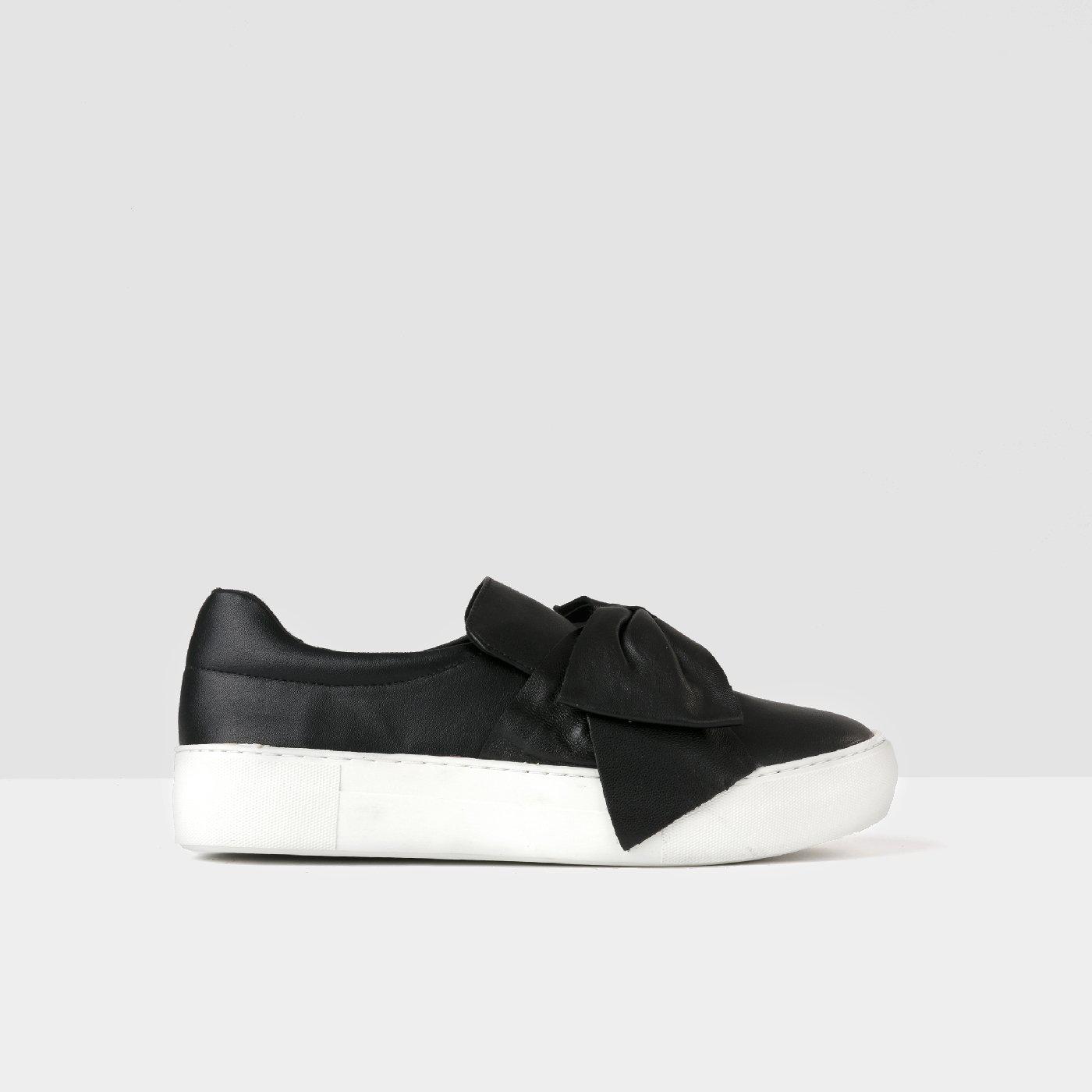 Steve Madden Empire slip on in black leather