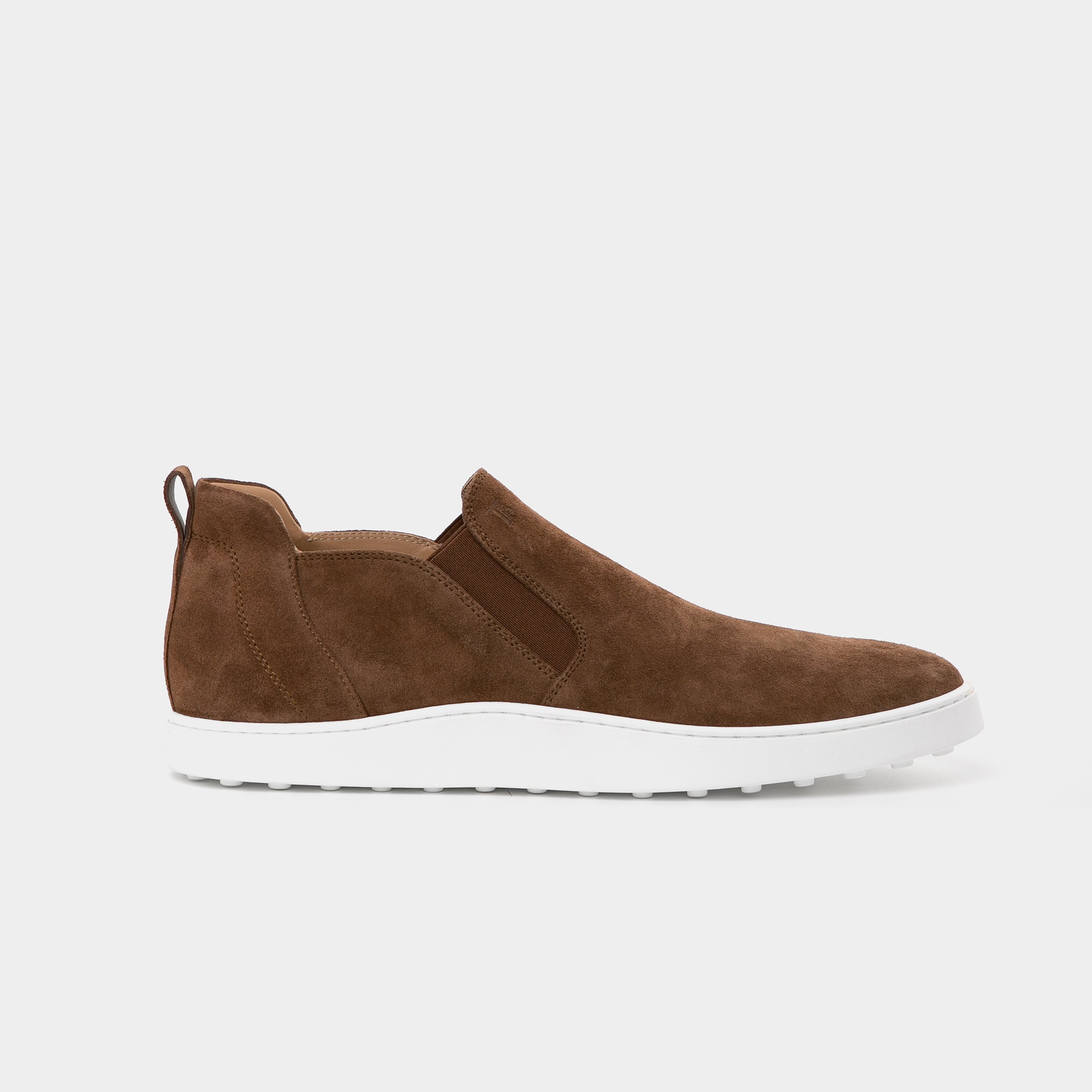 BORN Scarpe Slip-on Uomo Nigel In Camoscio Grigio - Comode Mocassini Casual, Taglia 43 EU