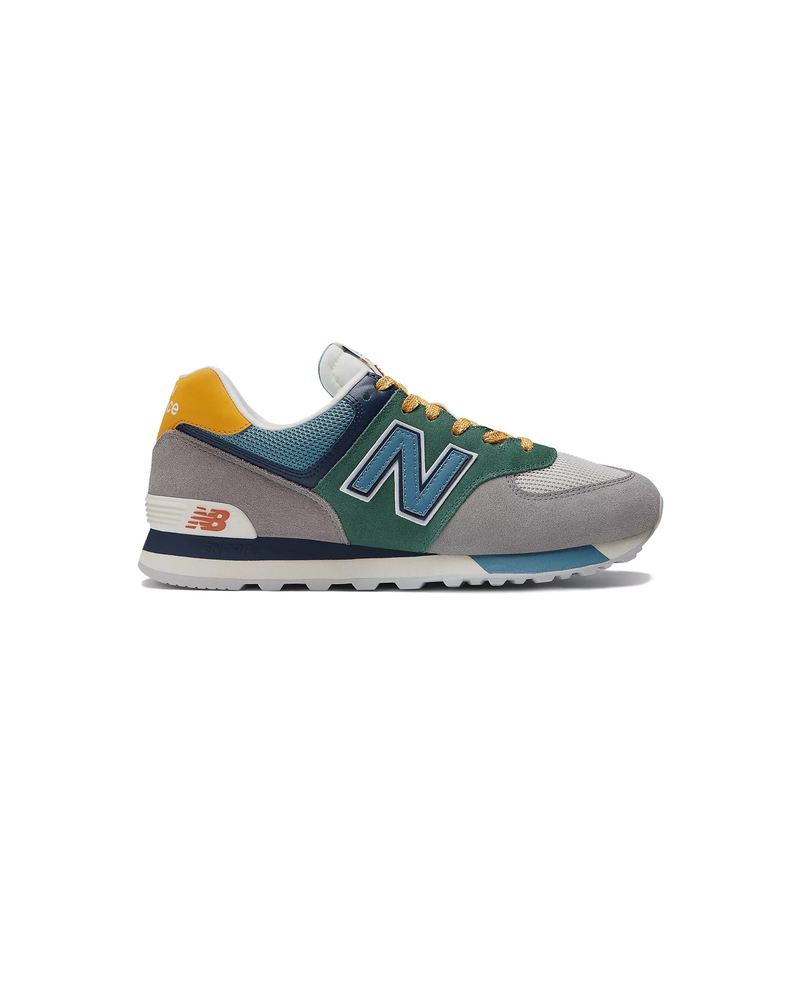 New balance 574 hotsell blu e giallo