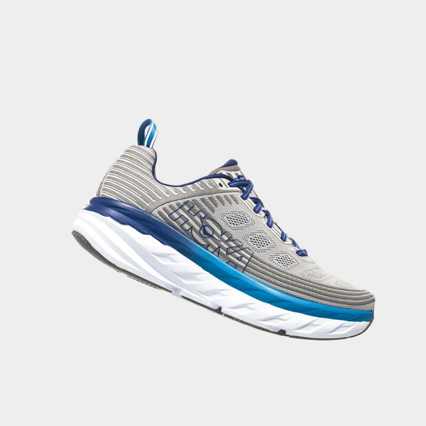 Hoka One One Bondi 6 gray blue sneaker