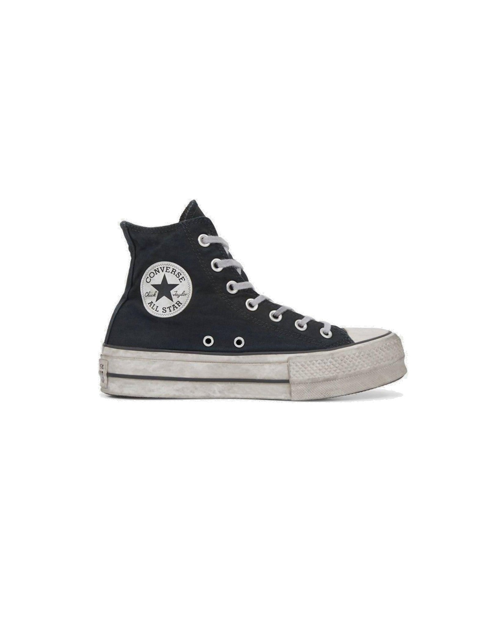Converse Chuck Taylor Smoke Lift black platform sneaker – lemlò