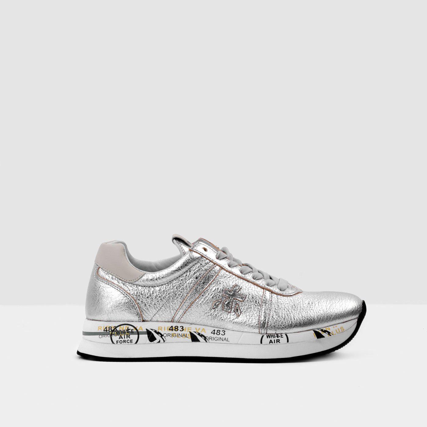 Scarpe premiata argento sale