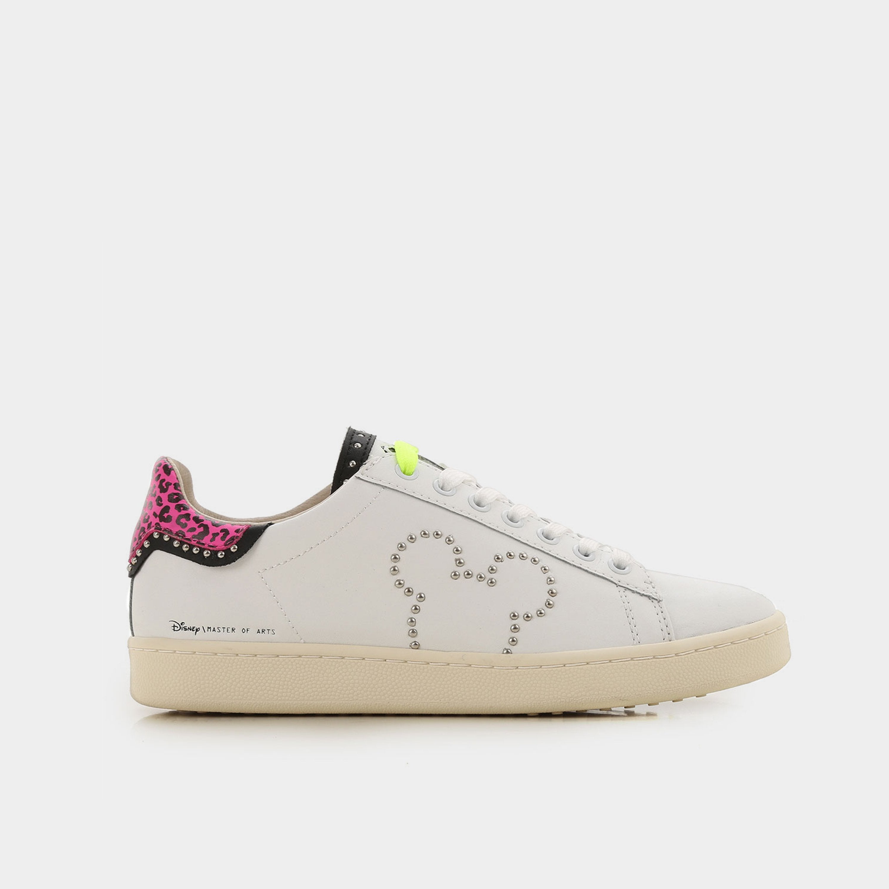 MOA Master of Arts Disney sneaker in fluo white leather