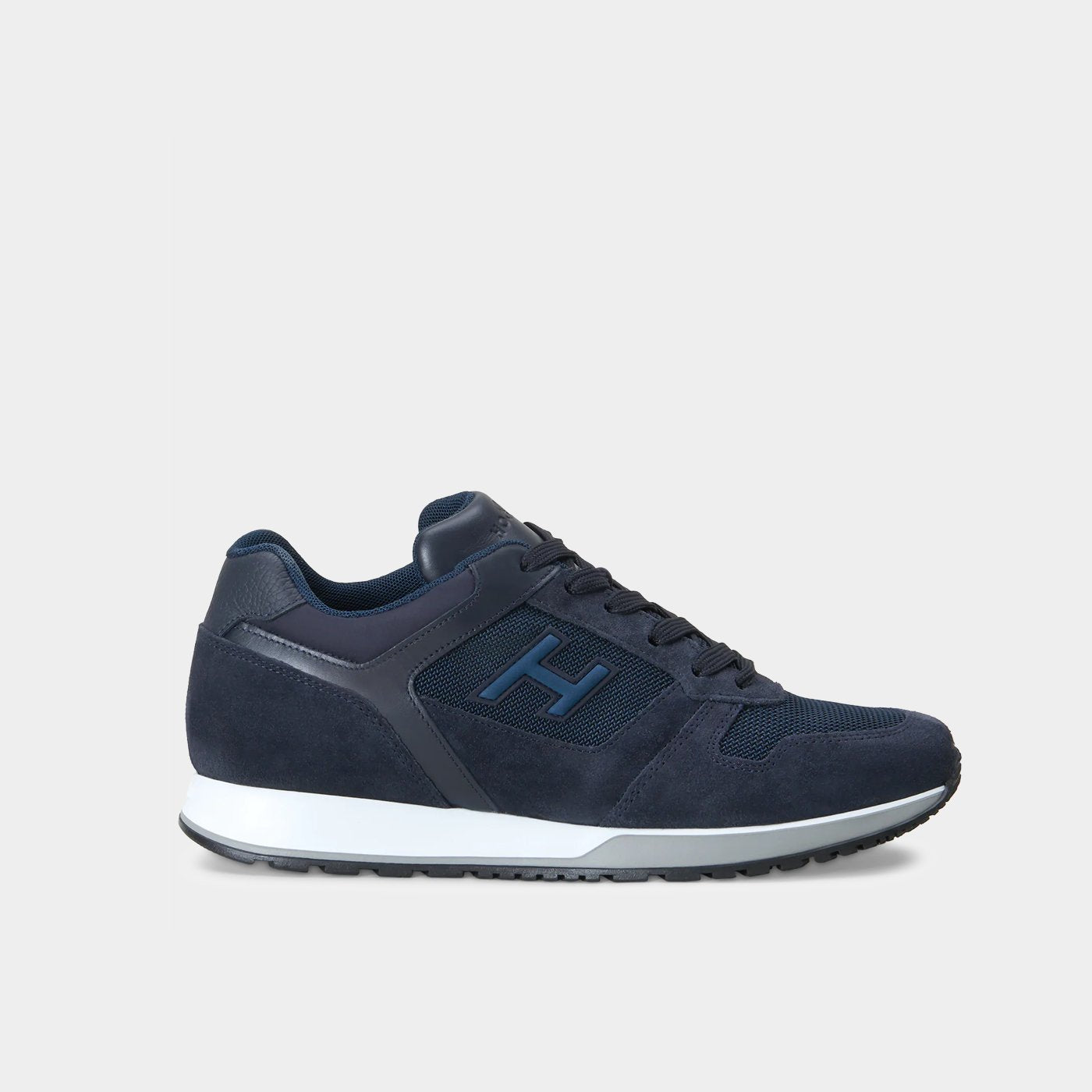 Hogan Sneaker H321 navy blue suede – lemlò - Main Image