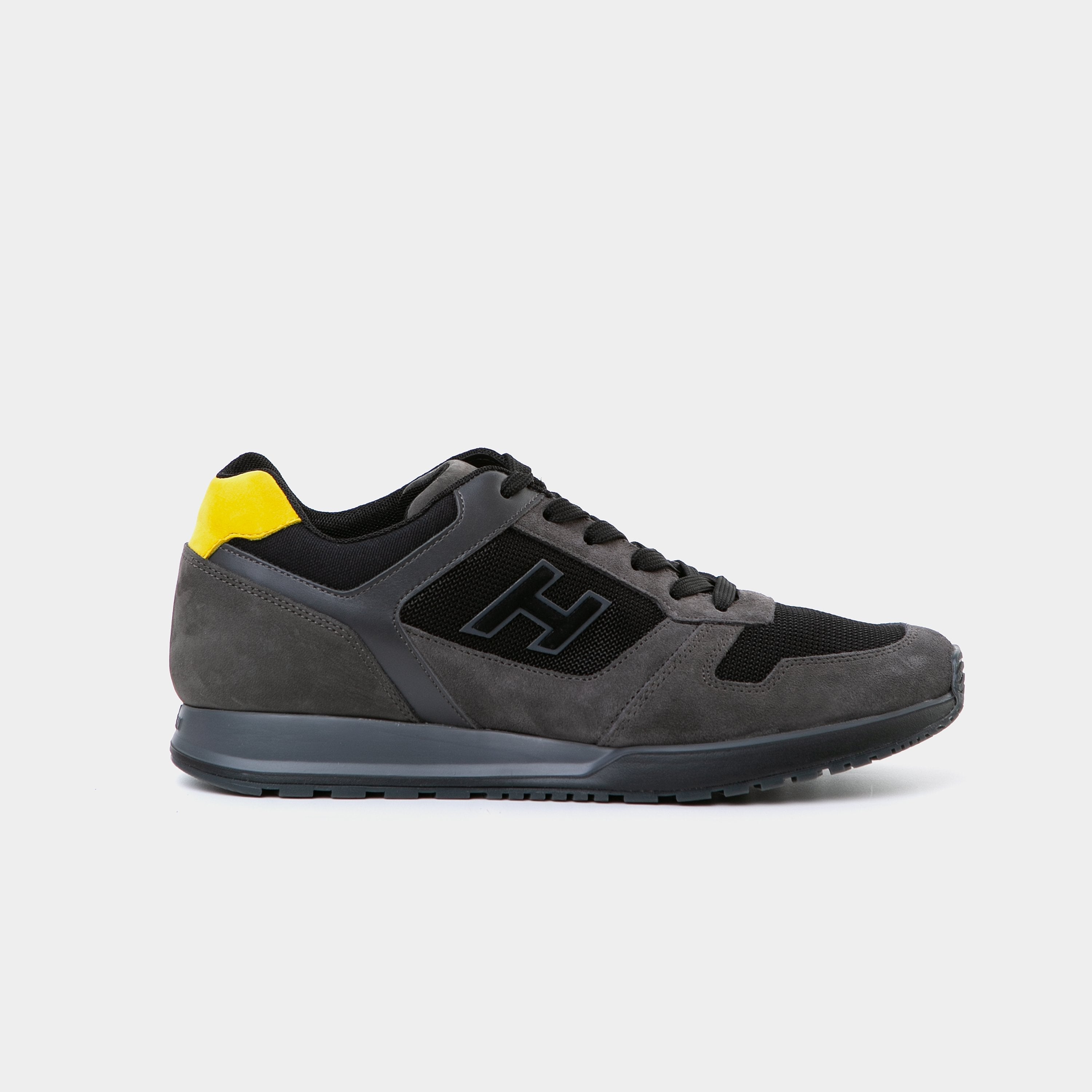 Hogan H321 gray suede sneaker – lemlò - Main Image