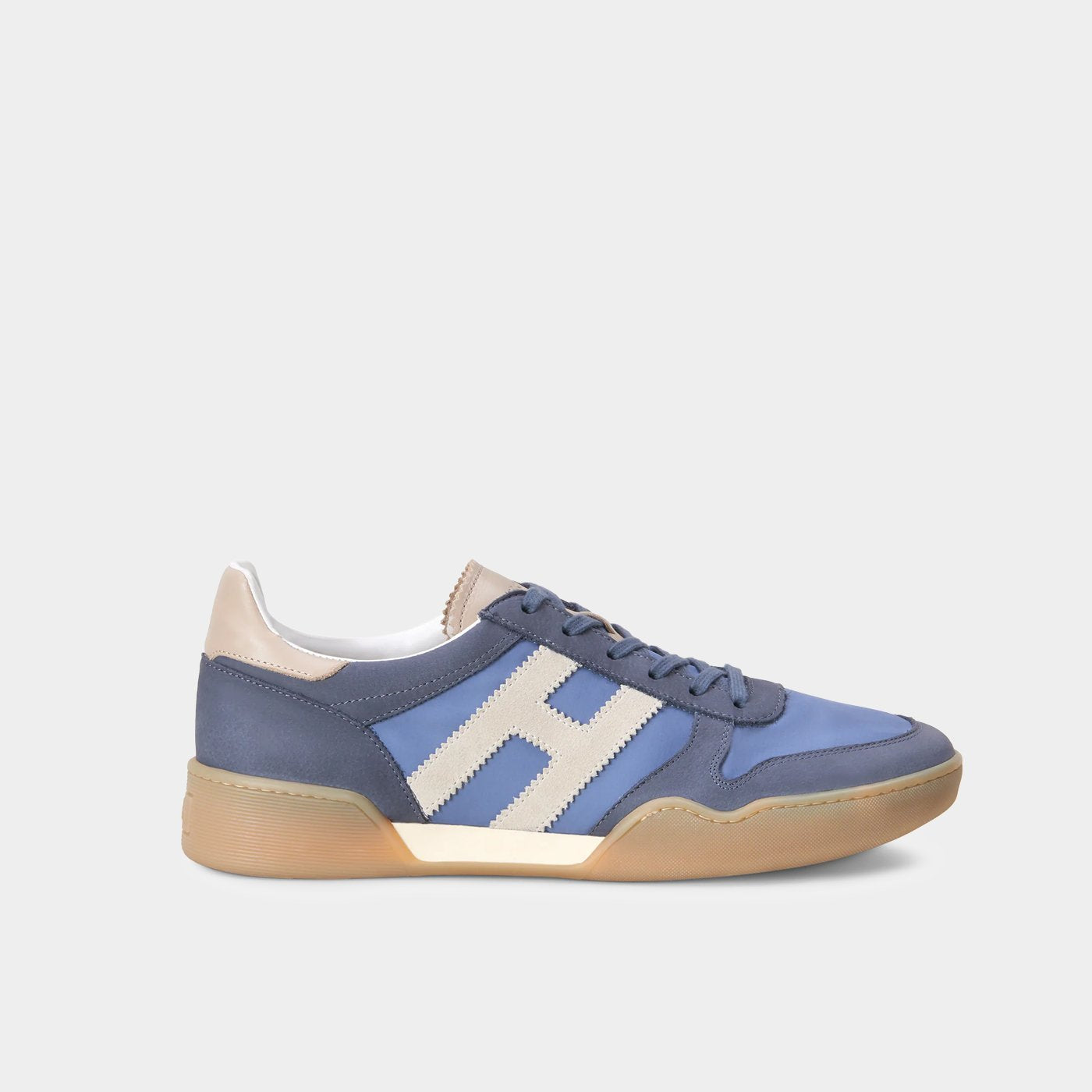 Hogan H357 light blue nubuck sneaker - Main Image