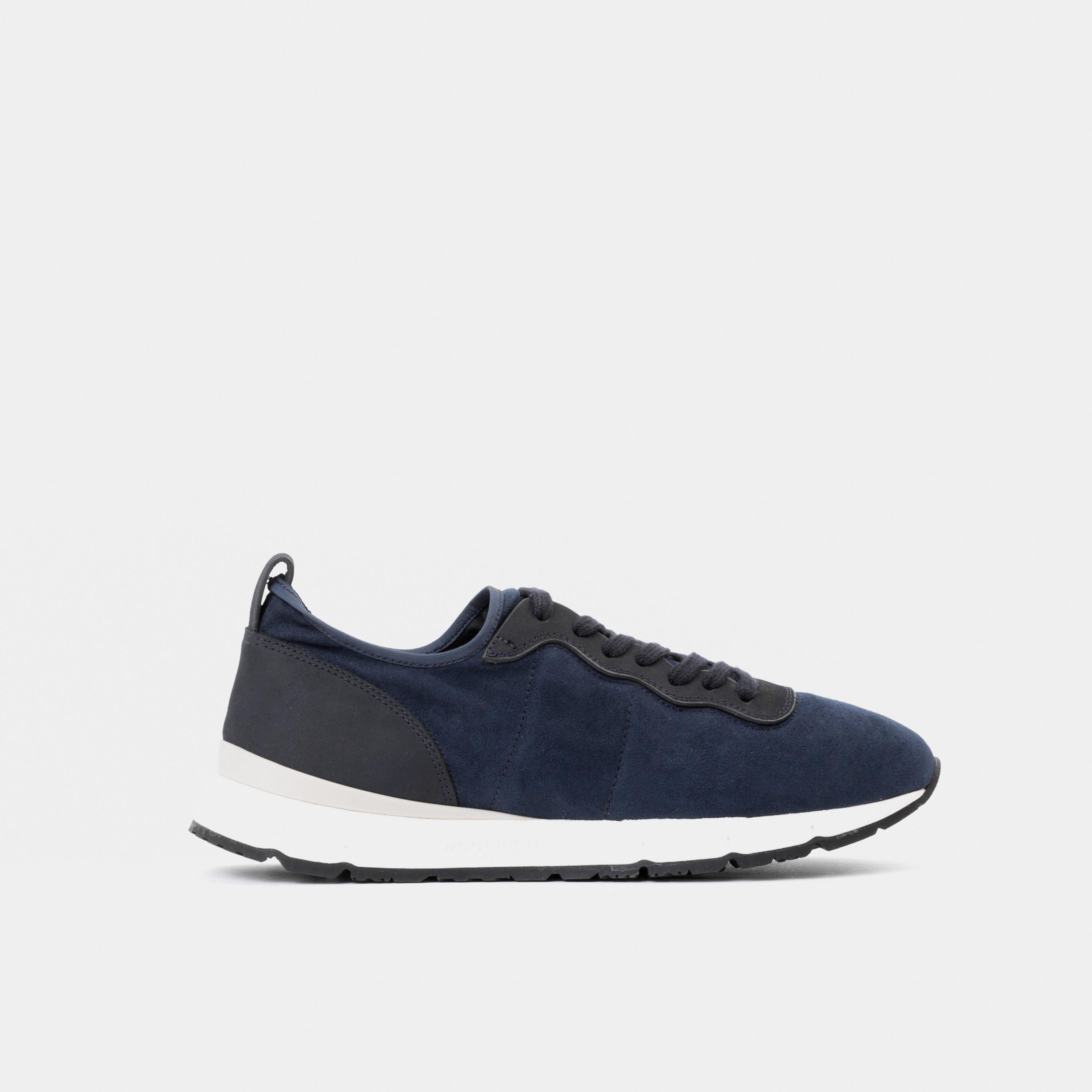 Woolrich Navy blue nubuck sneaker