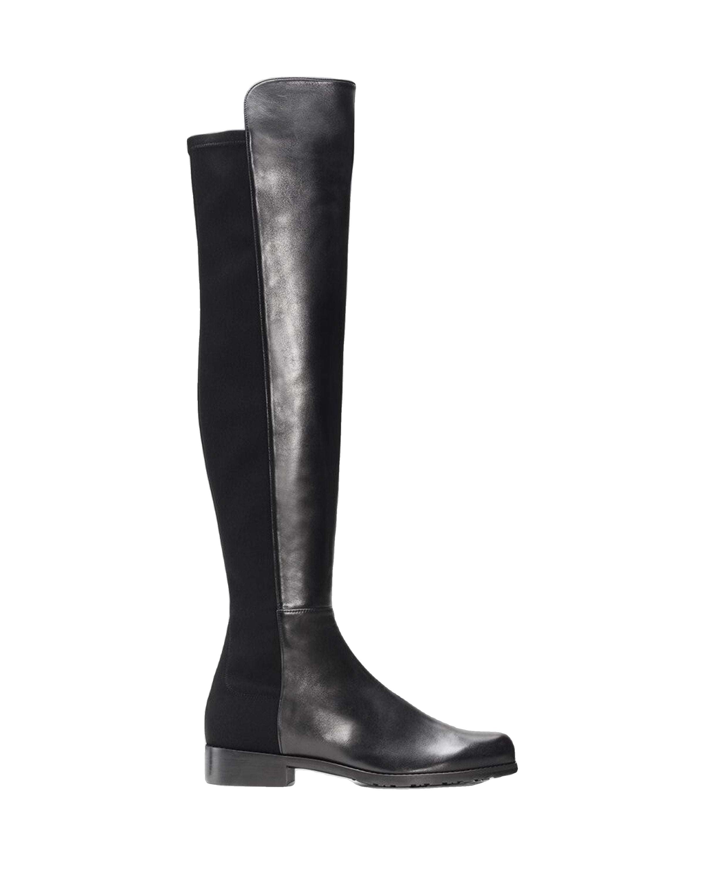 Stuart Weitzman 5050 black nappa boot lemlo