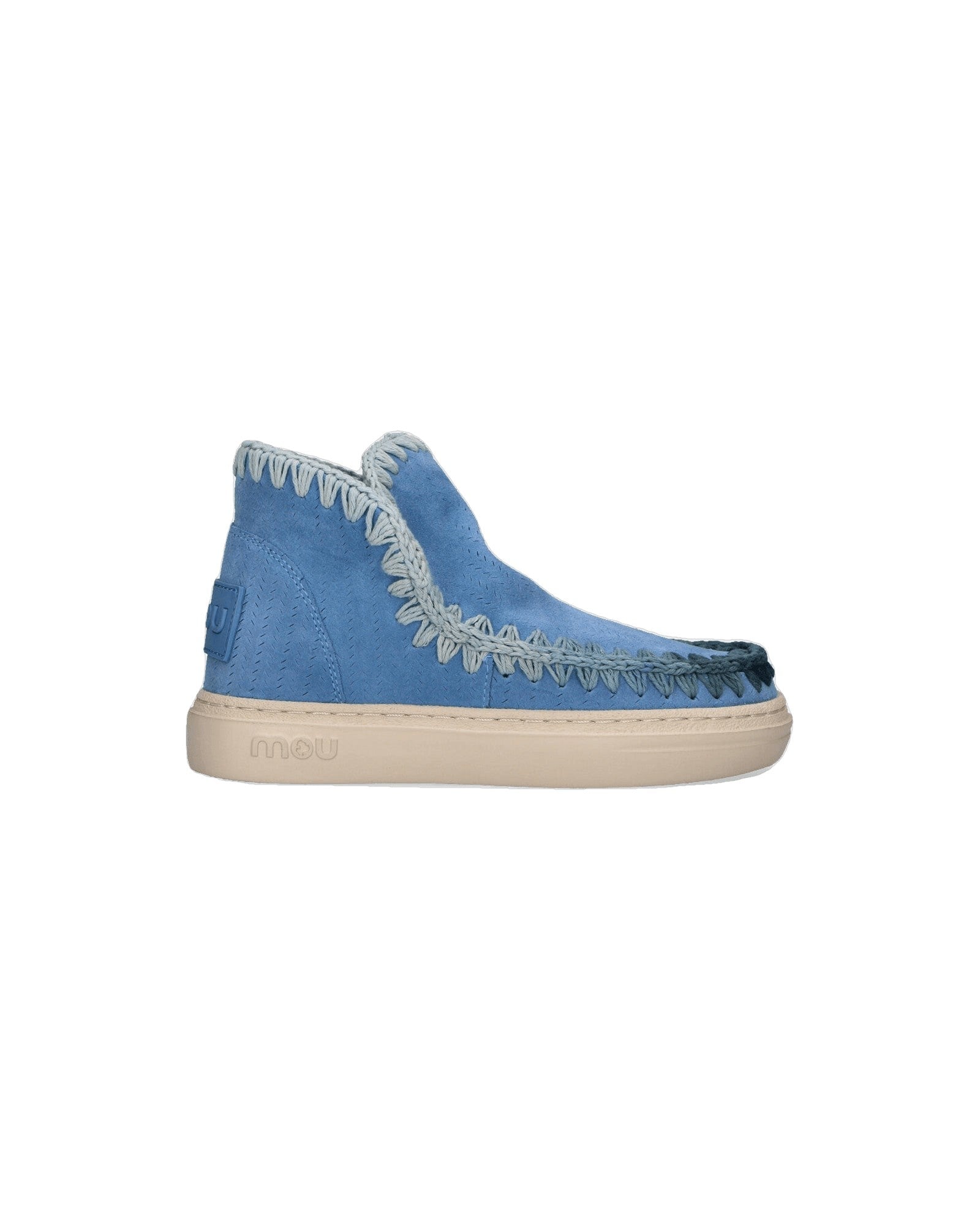 Mou Eskimo boot Sneaker Bold Degrade Suede light blue