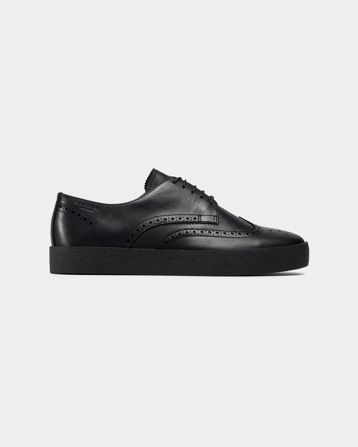 Vagabond Luis black leather lace up leml