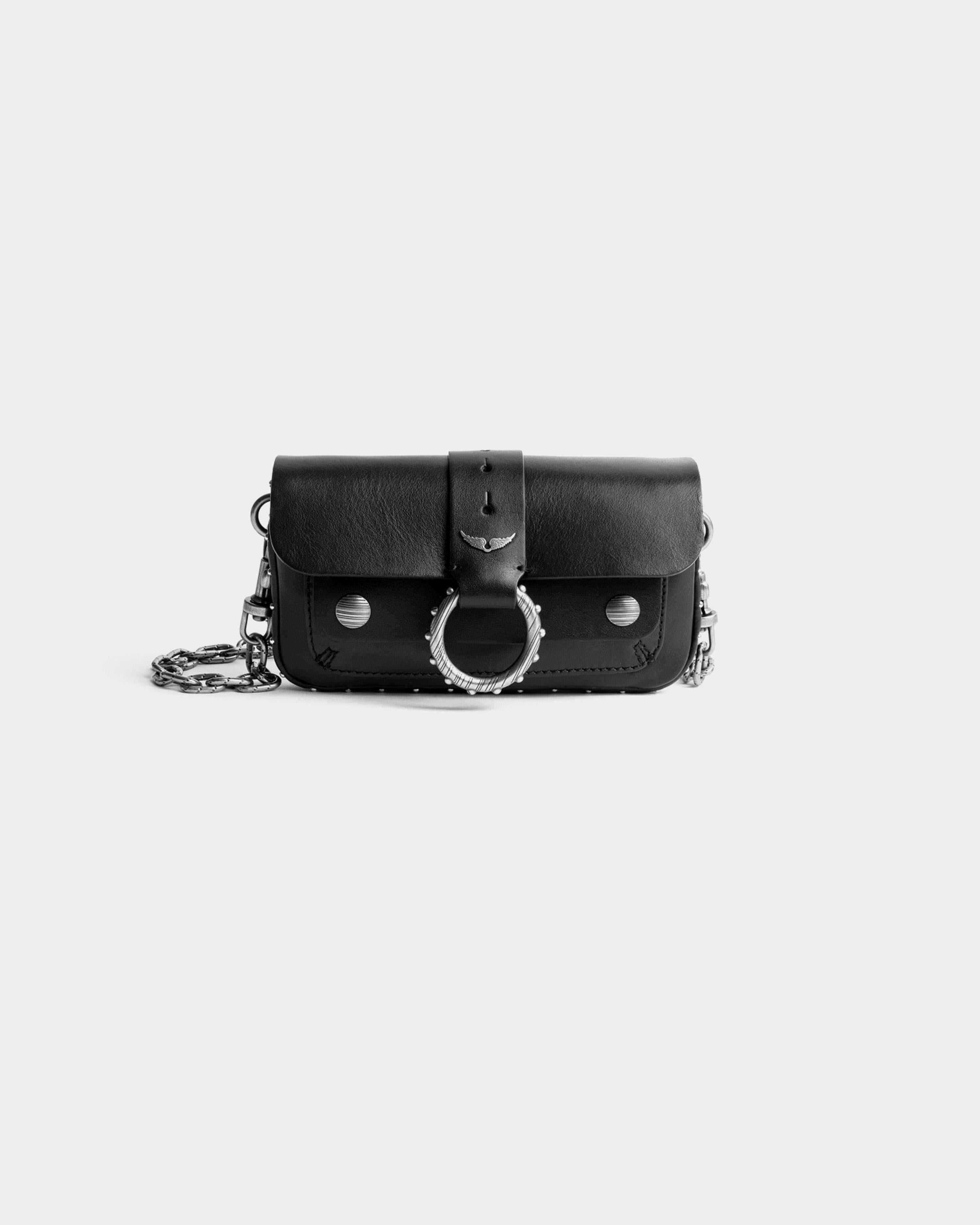 Zadig Voltaire Kate Wallet black shoulder bag by Kate Moss