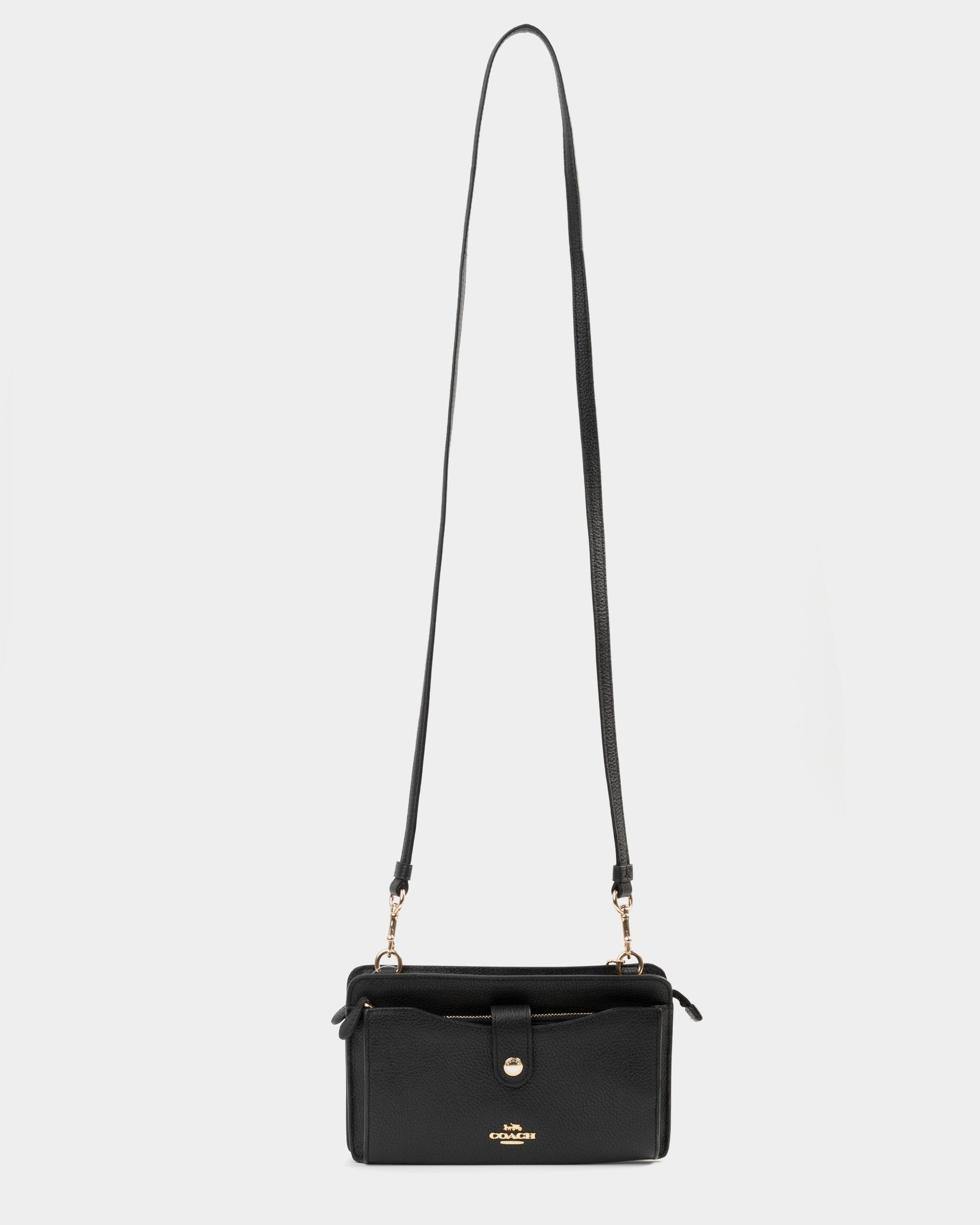 Coach pop up messenger black store