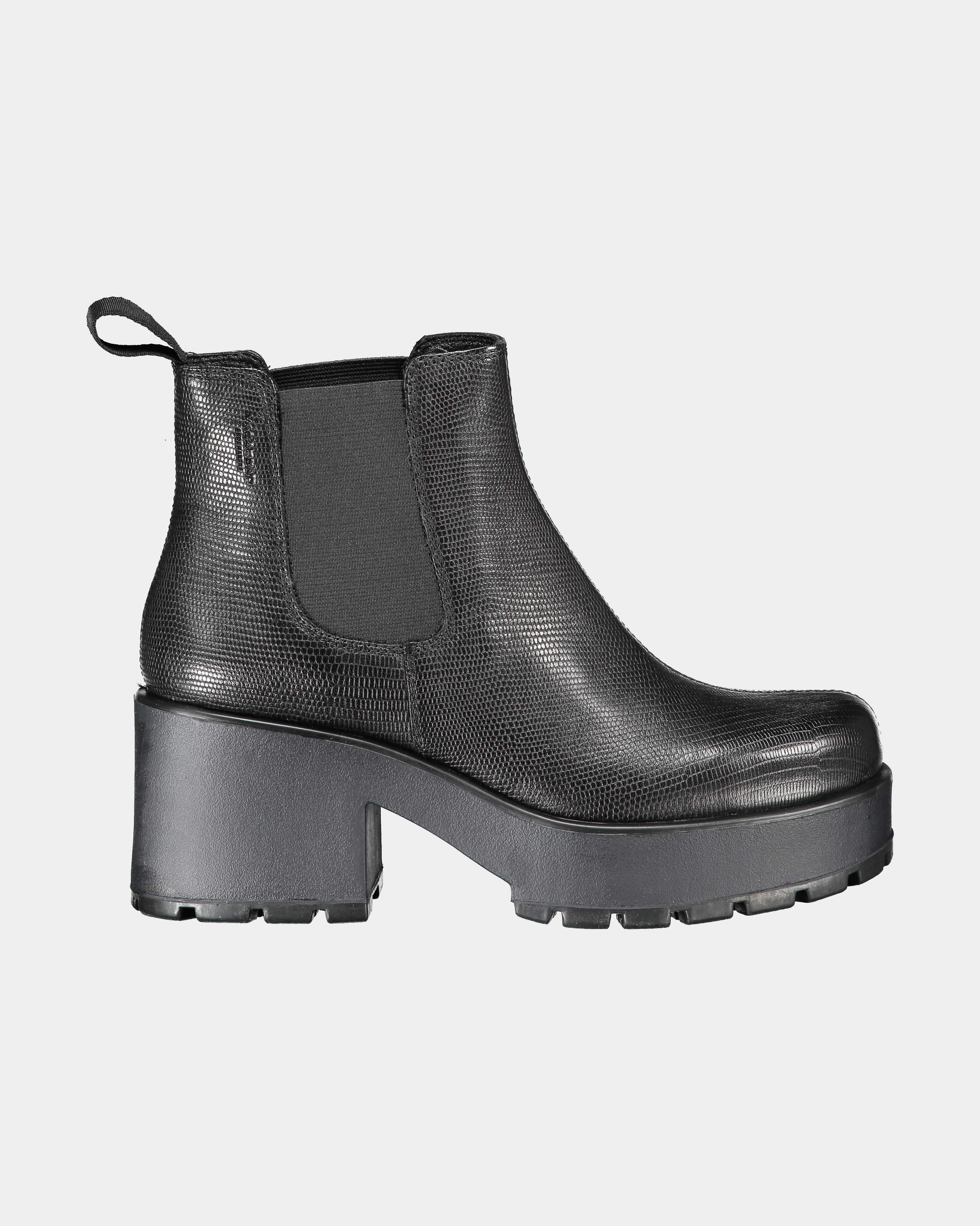 Scarpe Donna Vagabond W' Blanca Black Cow Leather Shoes