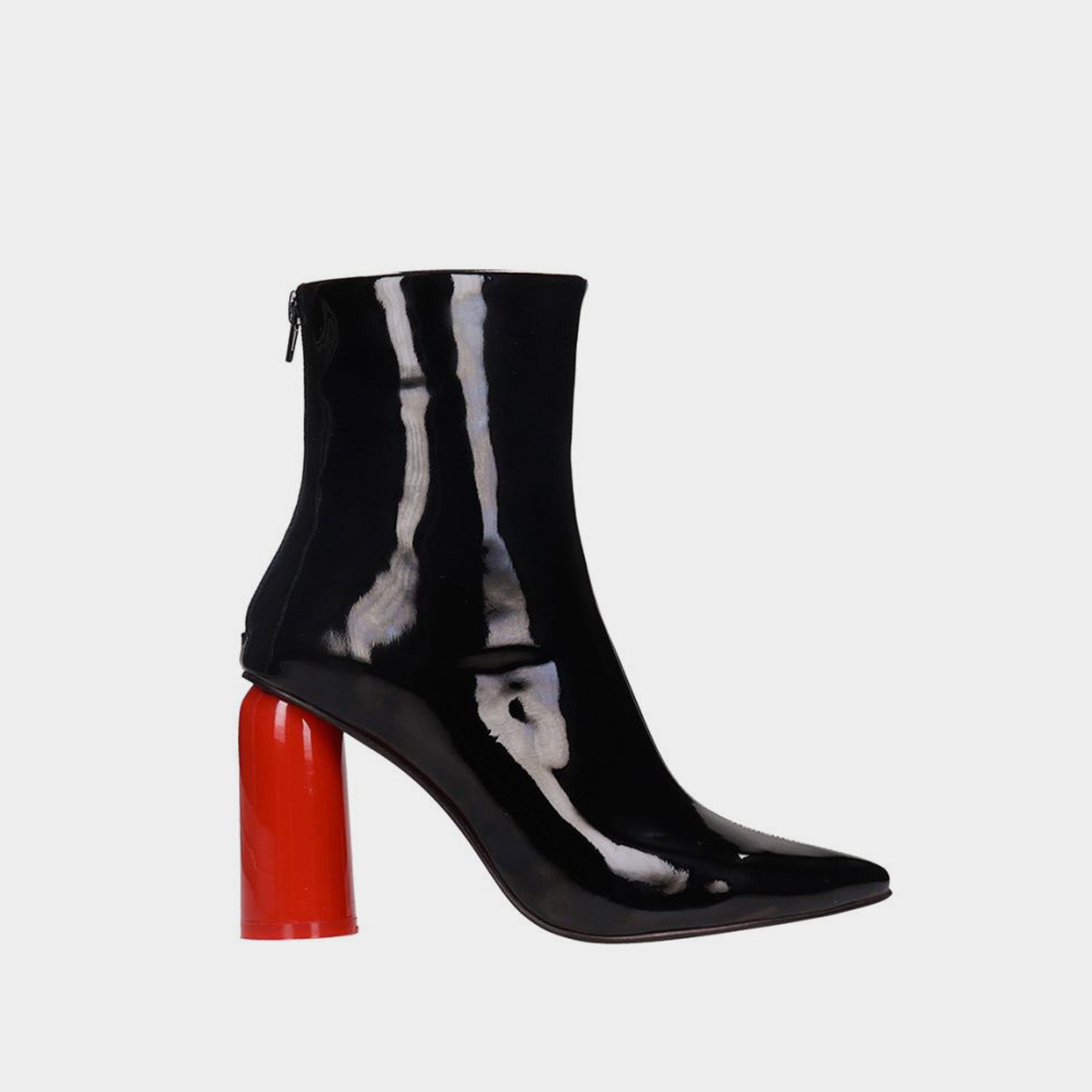 Jeffrey campbell patent leather booties store