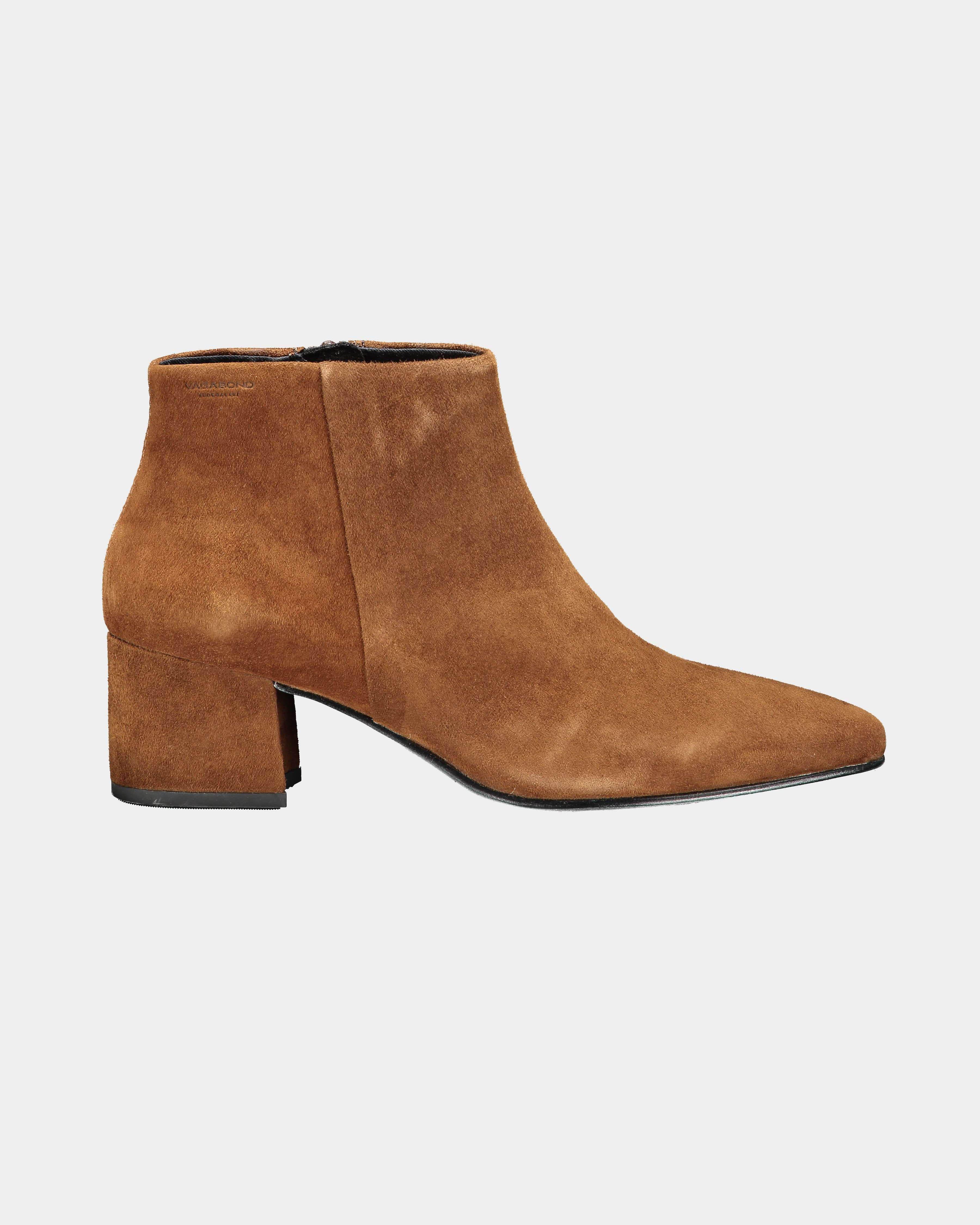 Vagabond Mya ankle boot in brown suede leml