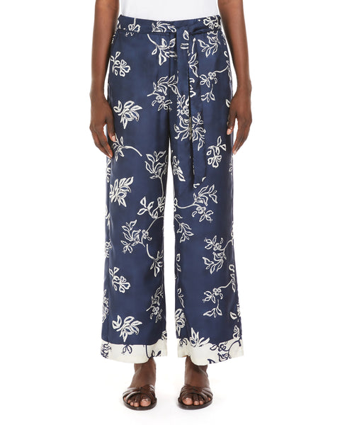 【送料&関税込】'S Max Mara Cinzia Printed Silk Pants S Max Mara Cinzia Printed Silk Pants