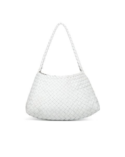 Dragon Diffusion | Rosanna Mini white leather bag – lemlò