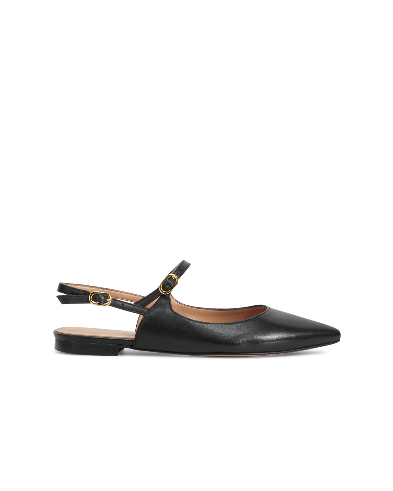 CUSHIONAIRE Sandalo Leah Con Plantare In Sughero Donna - Nappa Nera, Tacco 3,2 Cm, Suola EVA, Tomaia In Ecopelle