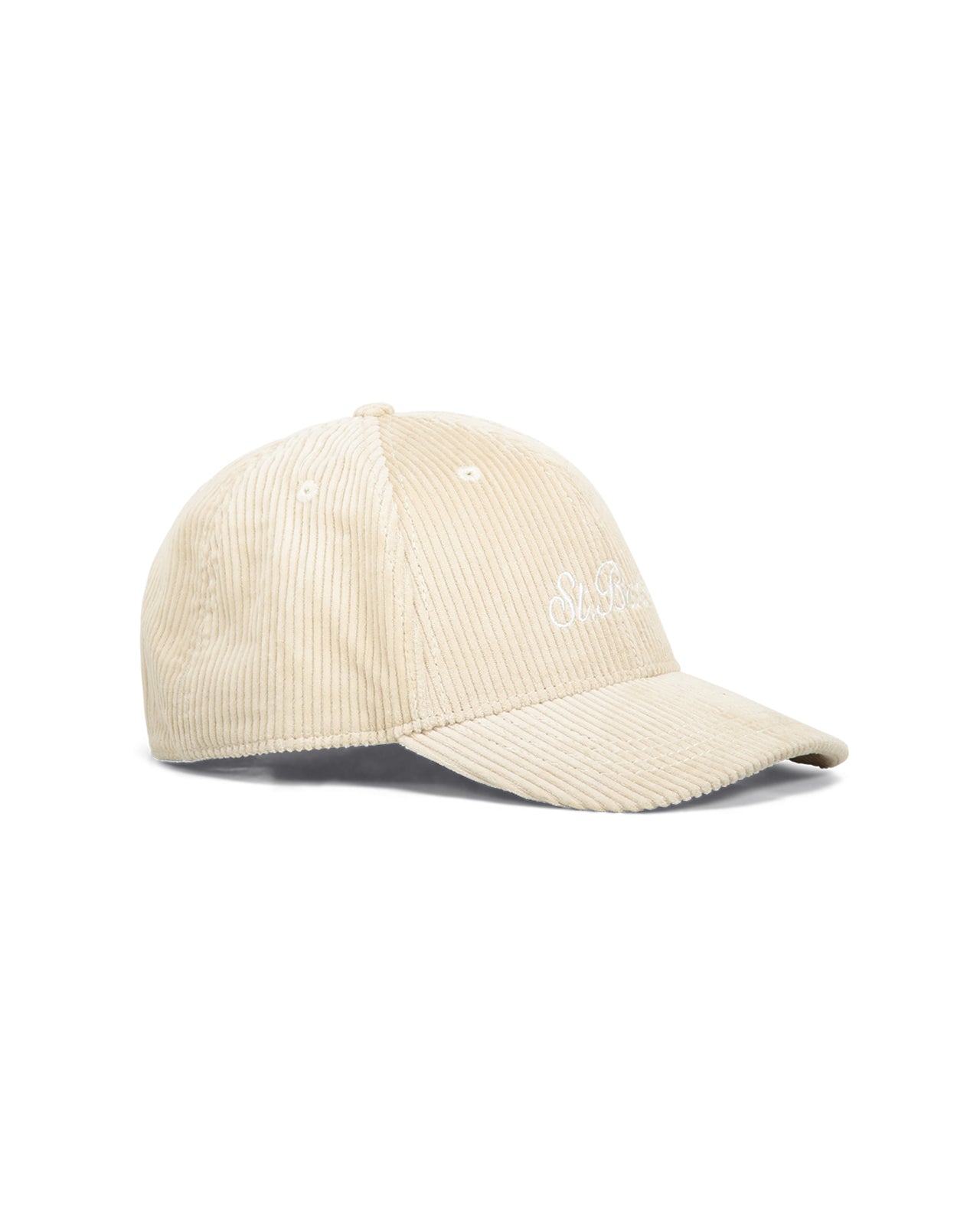 MC2 Saint Barth | Beige velvet baseball hat – lemlò