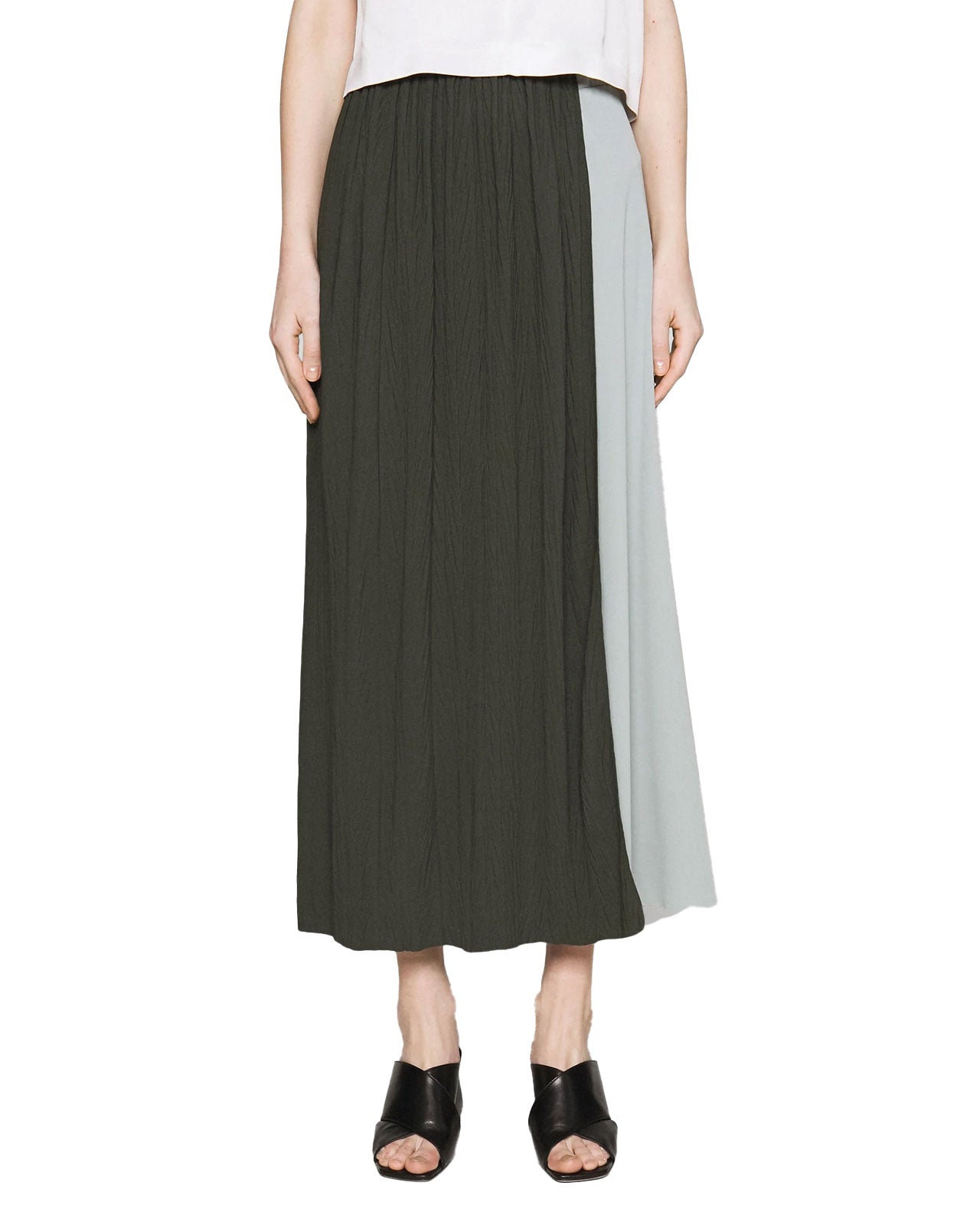 Max Mara Leisure Gonna Footing jersey verde lemlo
