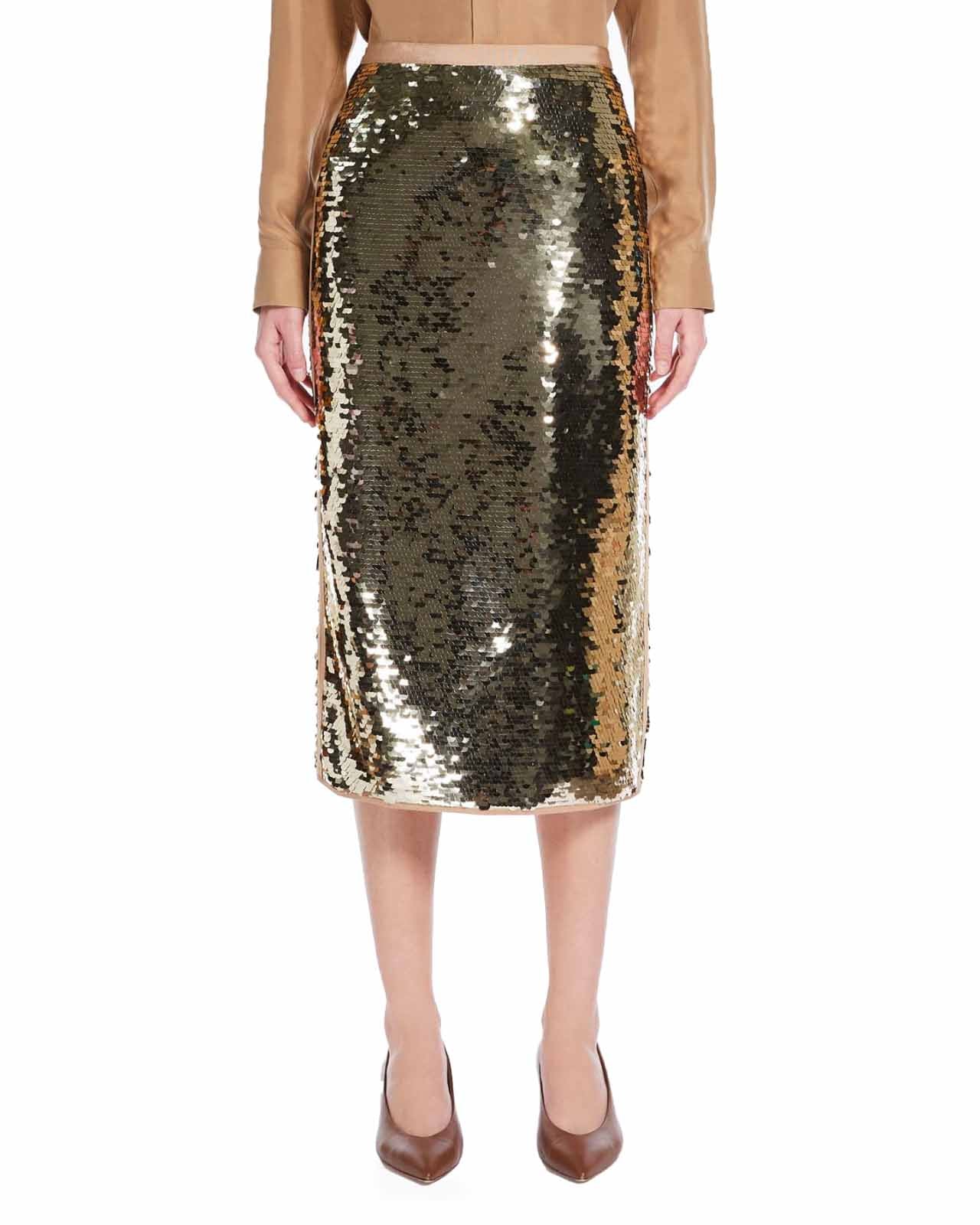 JOGAL Abito Da Uomo Camicia Paillettes Button Down Camicie A Maniche - Foto 9