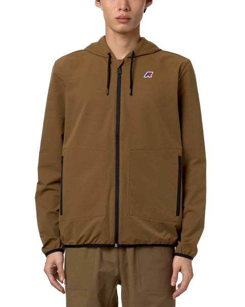 K-Way Felpa Jourdain Travel brown corda
