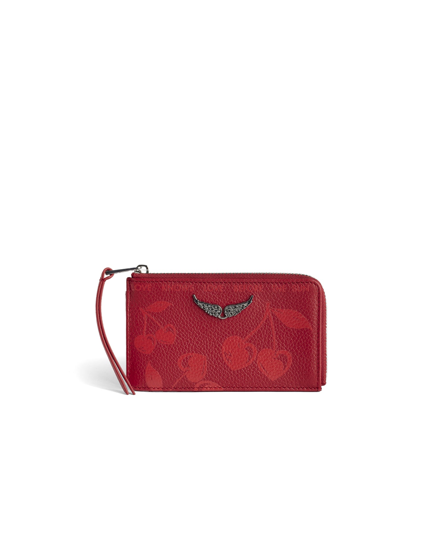 Zadig and Voltaire | ZV Card Cherry Power red wallet – lemlò
