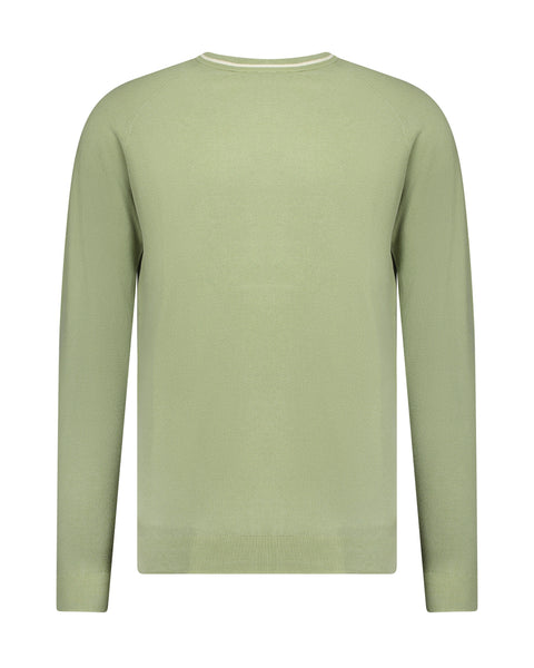 Aspesi Maglione cotone verde salvia