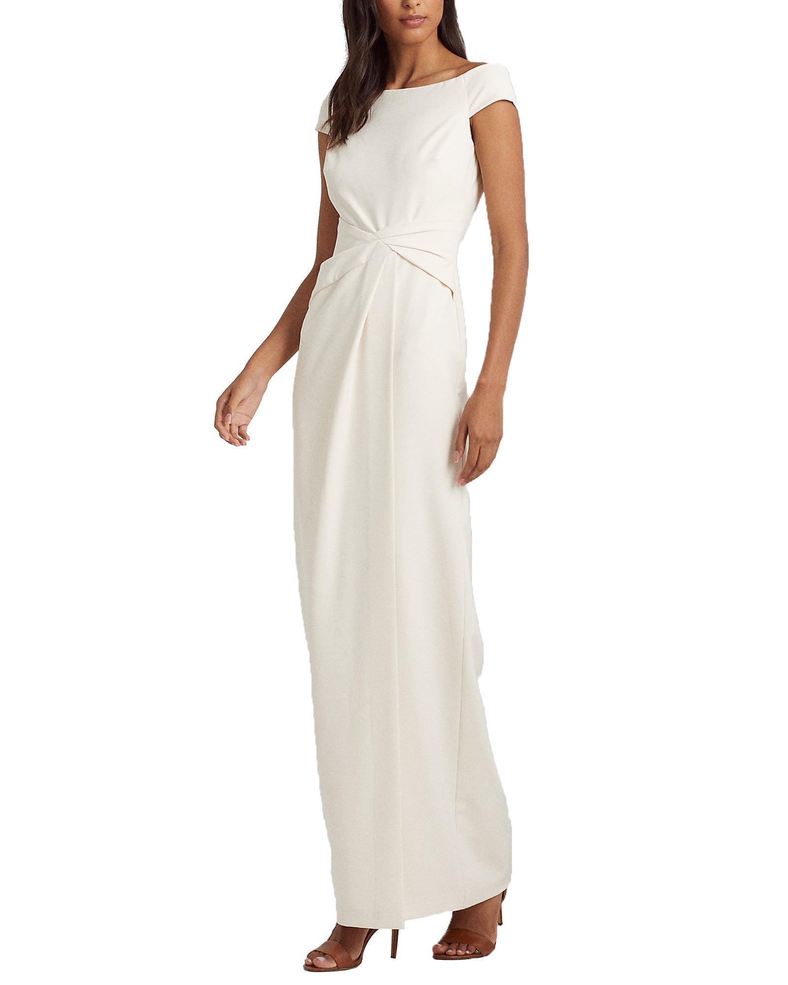 Lauren Ralph Lauren | Long dress Sara Gown mascarpone – lemlò