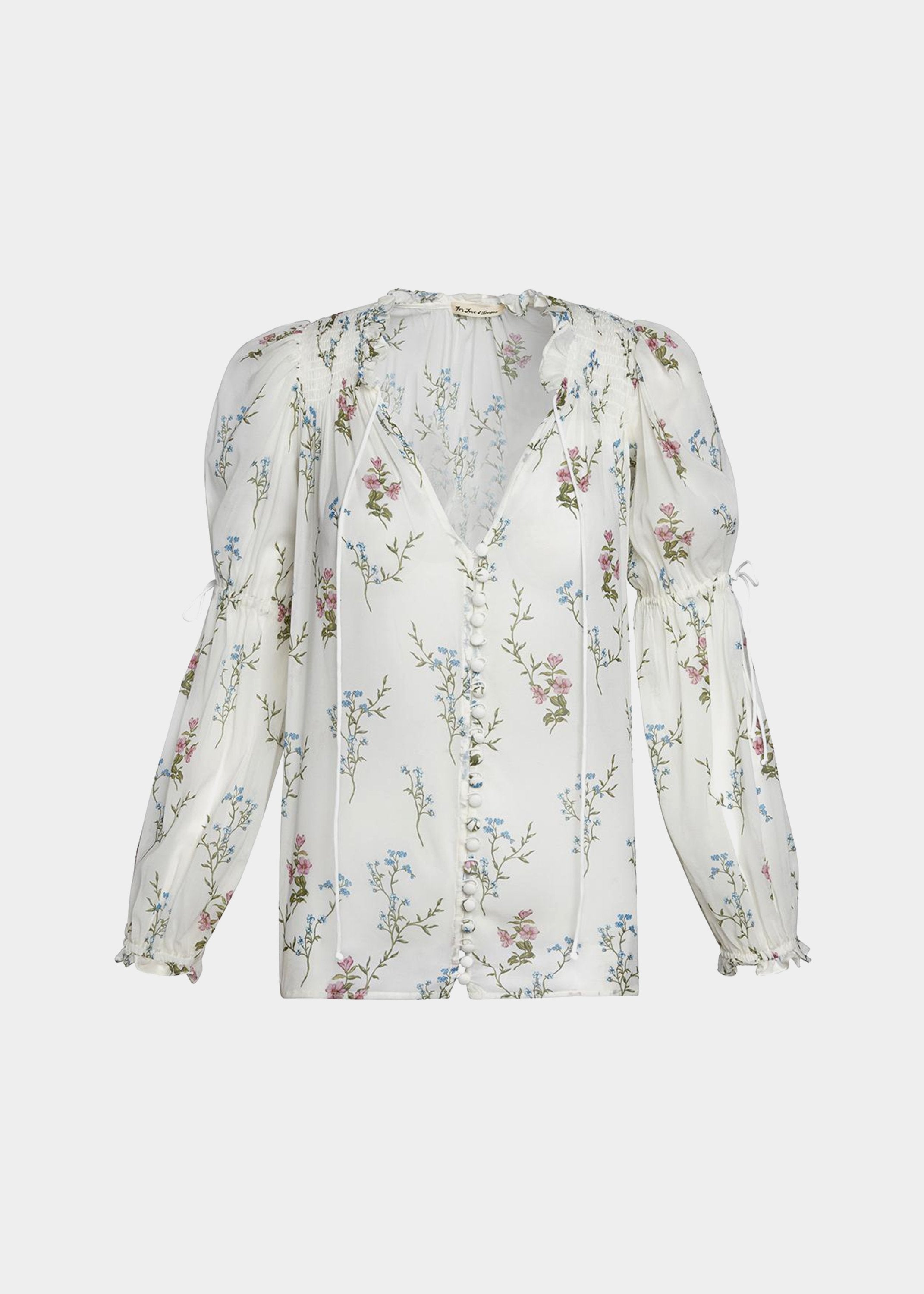 For love and lemons delta blouse clearance