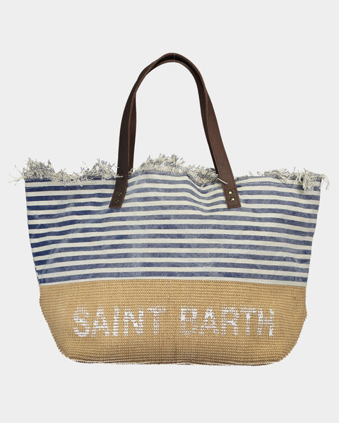 MC2 Saint Barth Borsa Helene sfrangiata righe – lemlò