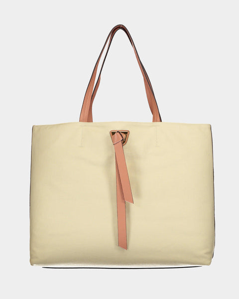 Ladybugs Joy Canvas bag ivory pink