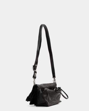 Borsa a spalla pelle nera - A.S.98 | Acquista su lemlo.com