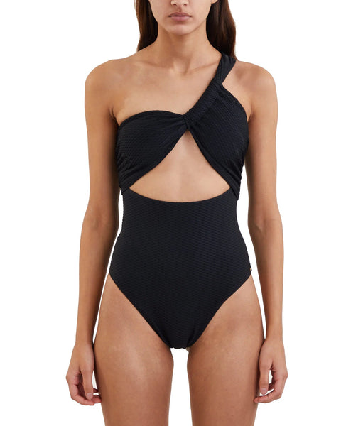 Anine Bing Roux black swimsuit leml