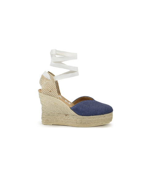 Manebì La Havana Indigo wedge espadrilles – lemlò