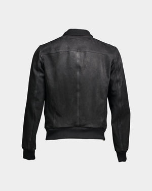 Acquista su lemlo.com Giubbotto Jeff Slim Chevrette nero di STEWART