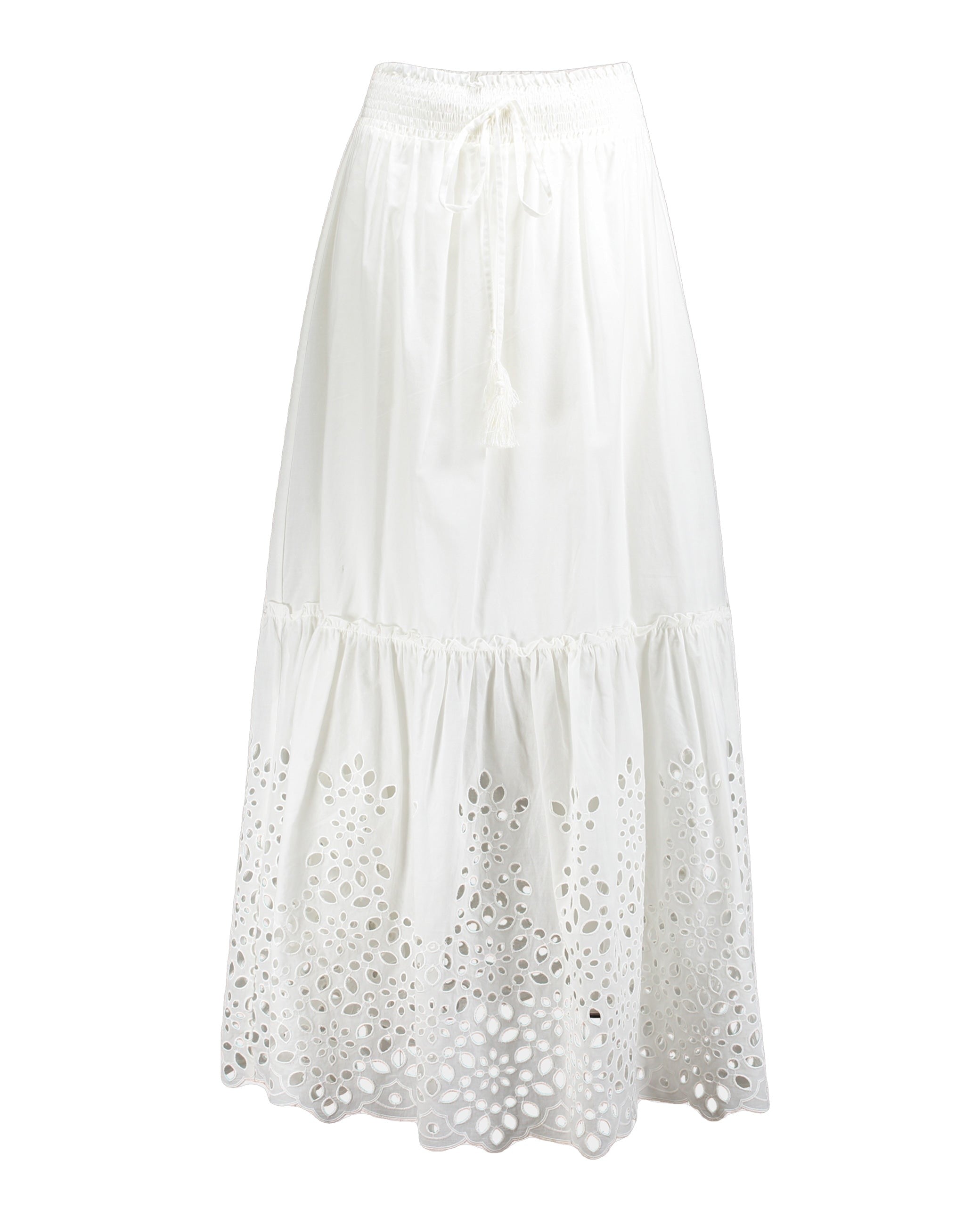 Ermanno Florence | Long black Sangallo lace skirt | lemlò Ermanno Florence | Long black Sangallo lace skirt | lemlò